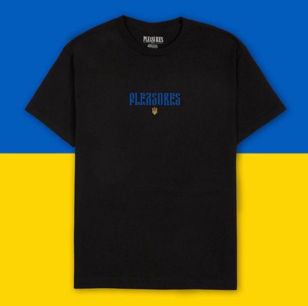 Pleasures Pleasures Ukraine T-shirt - Small Size US S / EU 44-46 / 1 - 1 Thumbnail