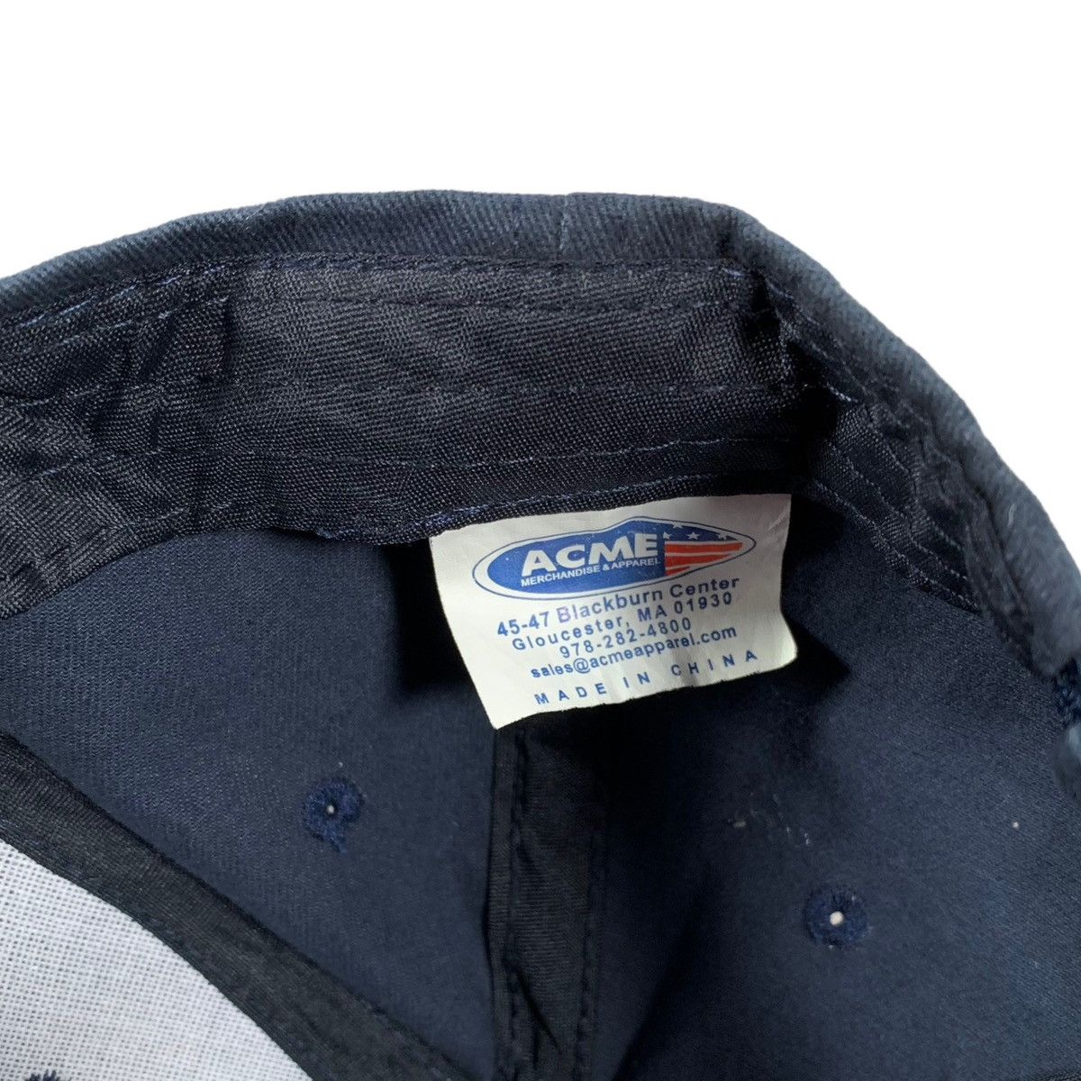 Vintage VTG Key Stone Light Beer Dark Blue & White Strapback Hat Size ONE SIZE - 4 Thumbnail