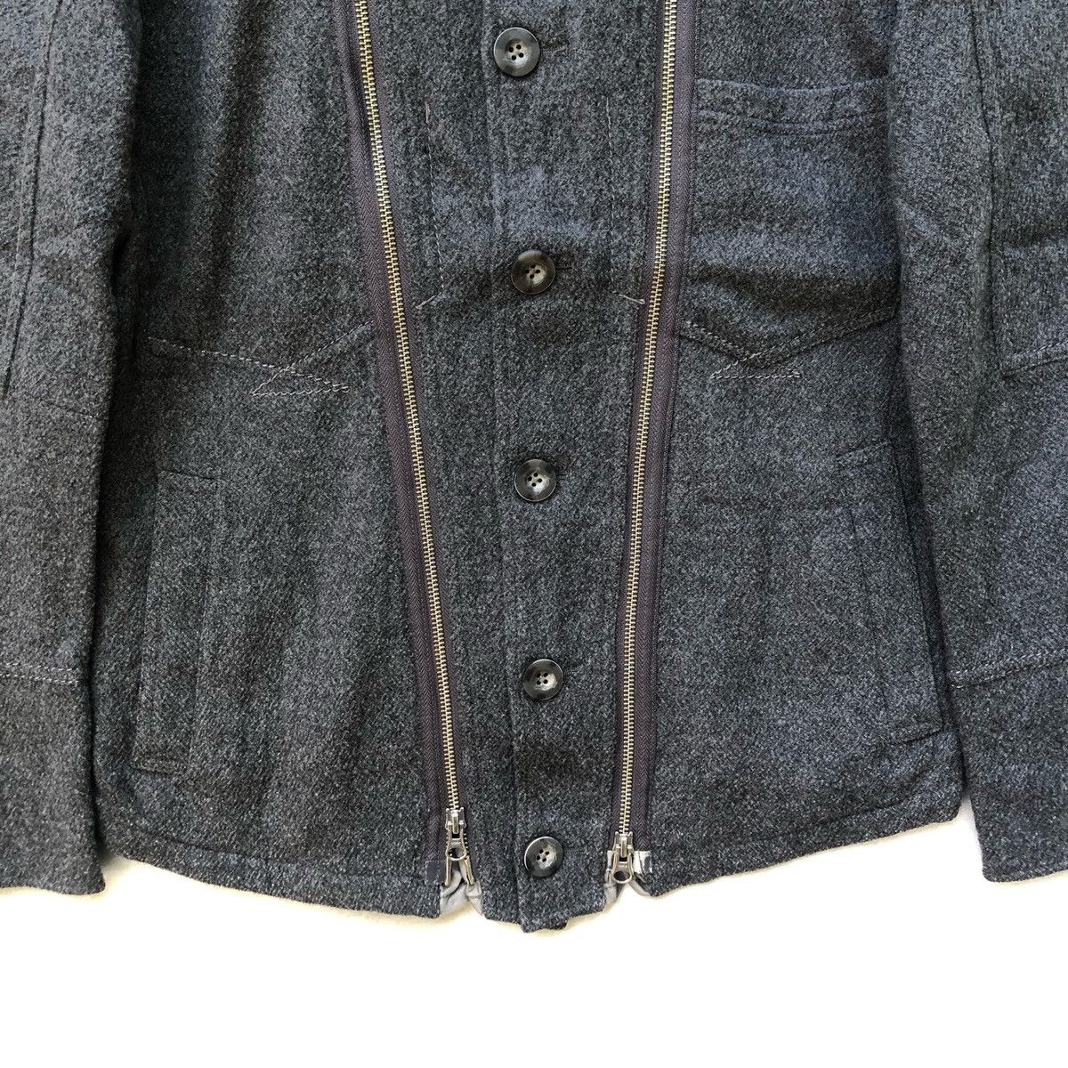 Marithe + Francois Girbaud MFG Marithe Francois Girbaud Double Zip Jacket Size US S / EU 44-46 / 1 - 5 Thumbnail