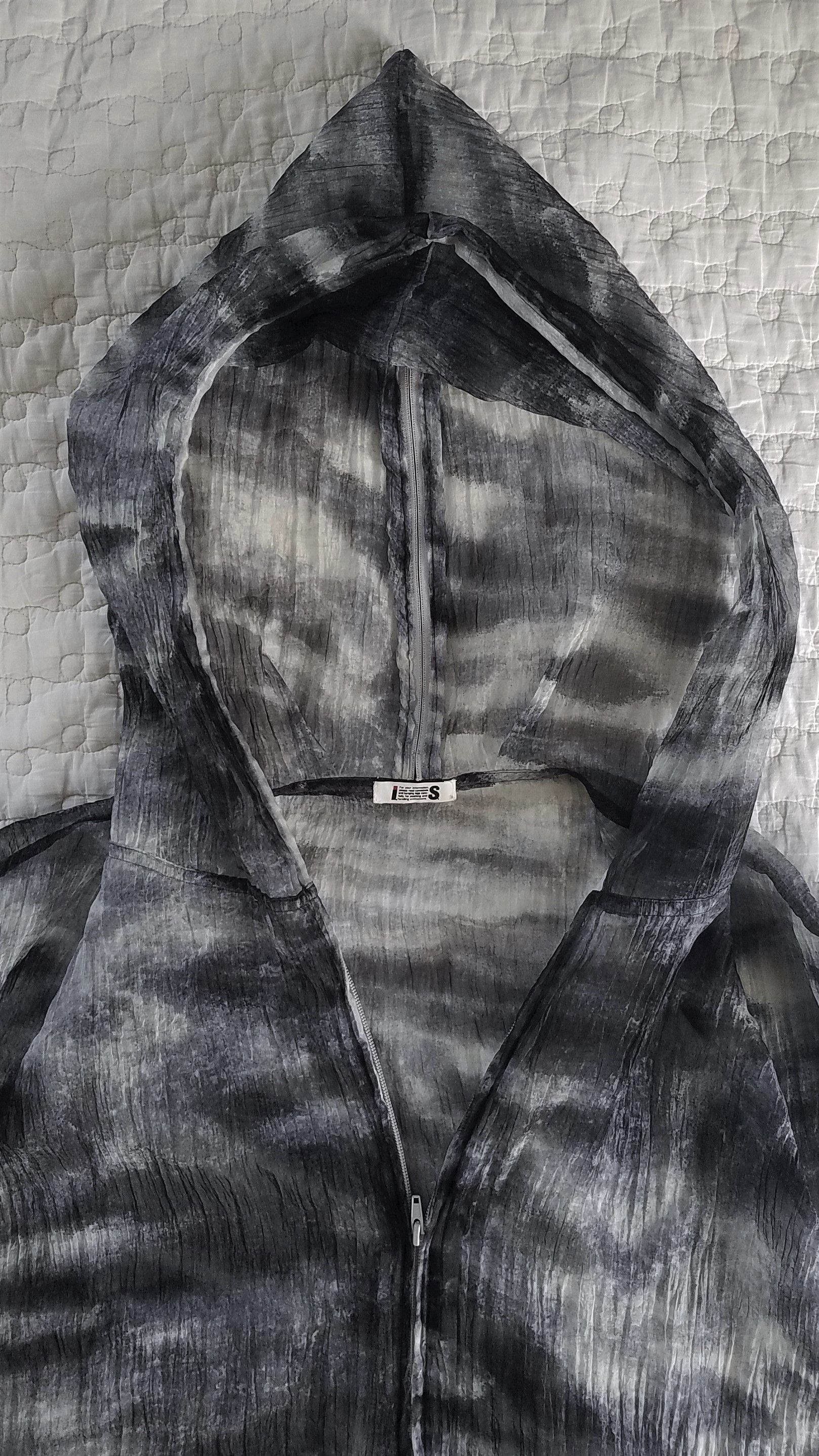 Issey Miyake Camo Transparent Parka Size US L / EU 52-54 / 3 - 8 Thumbnail