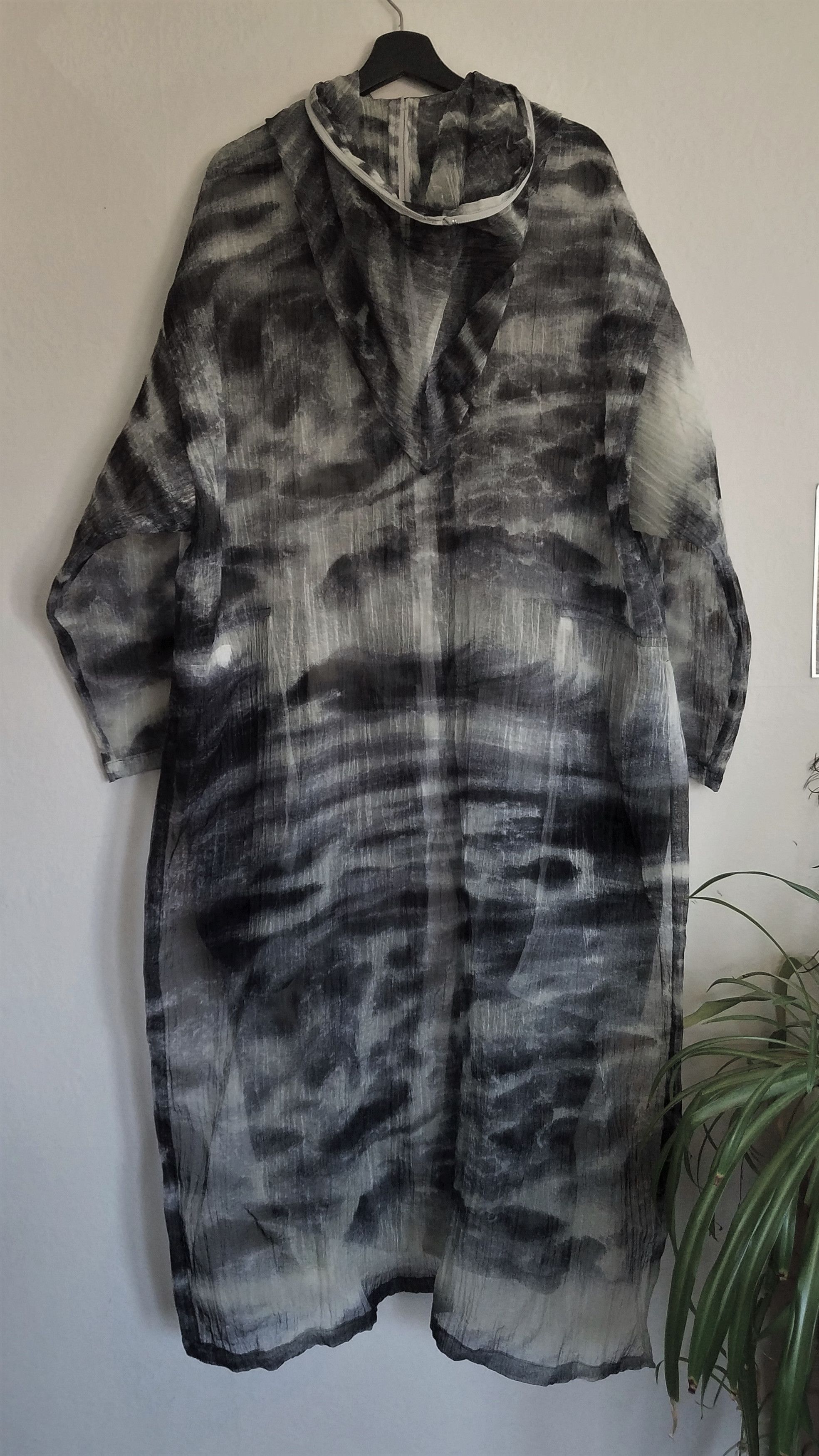 Issey Miyake Camo Transparent Parka Size US L / EU 52-54 / 3 - 11 Thumbnail