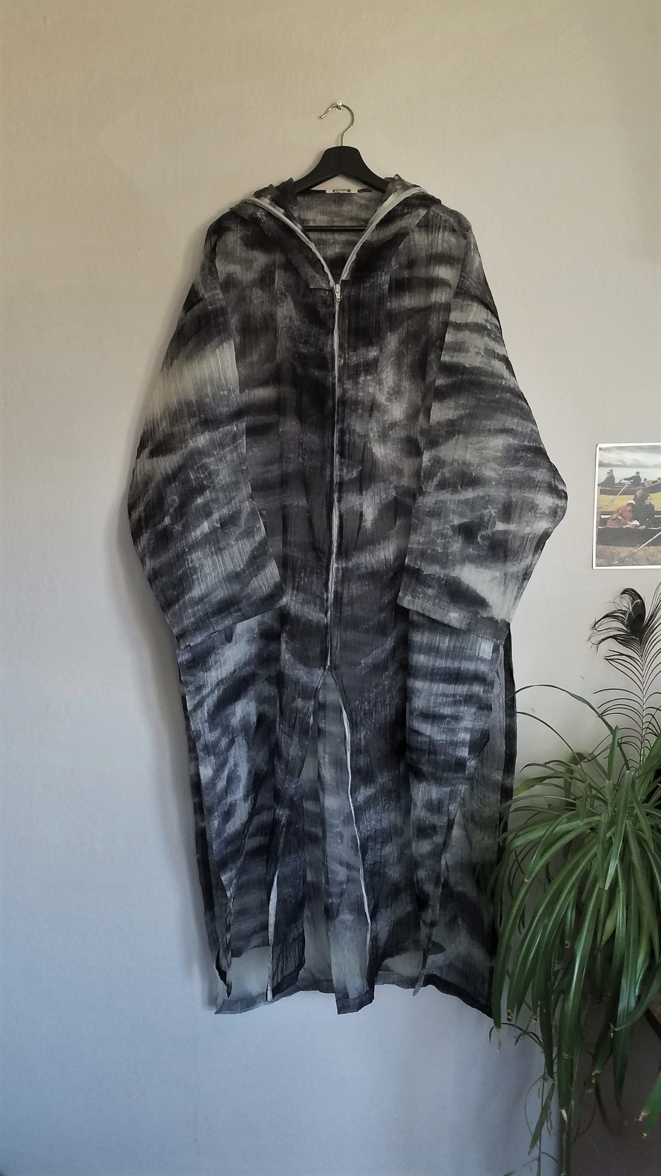 Issey Miyake Camo Transparent Parka Size US L / EU 52-54 / 3 - 5 Thumbnail