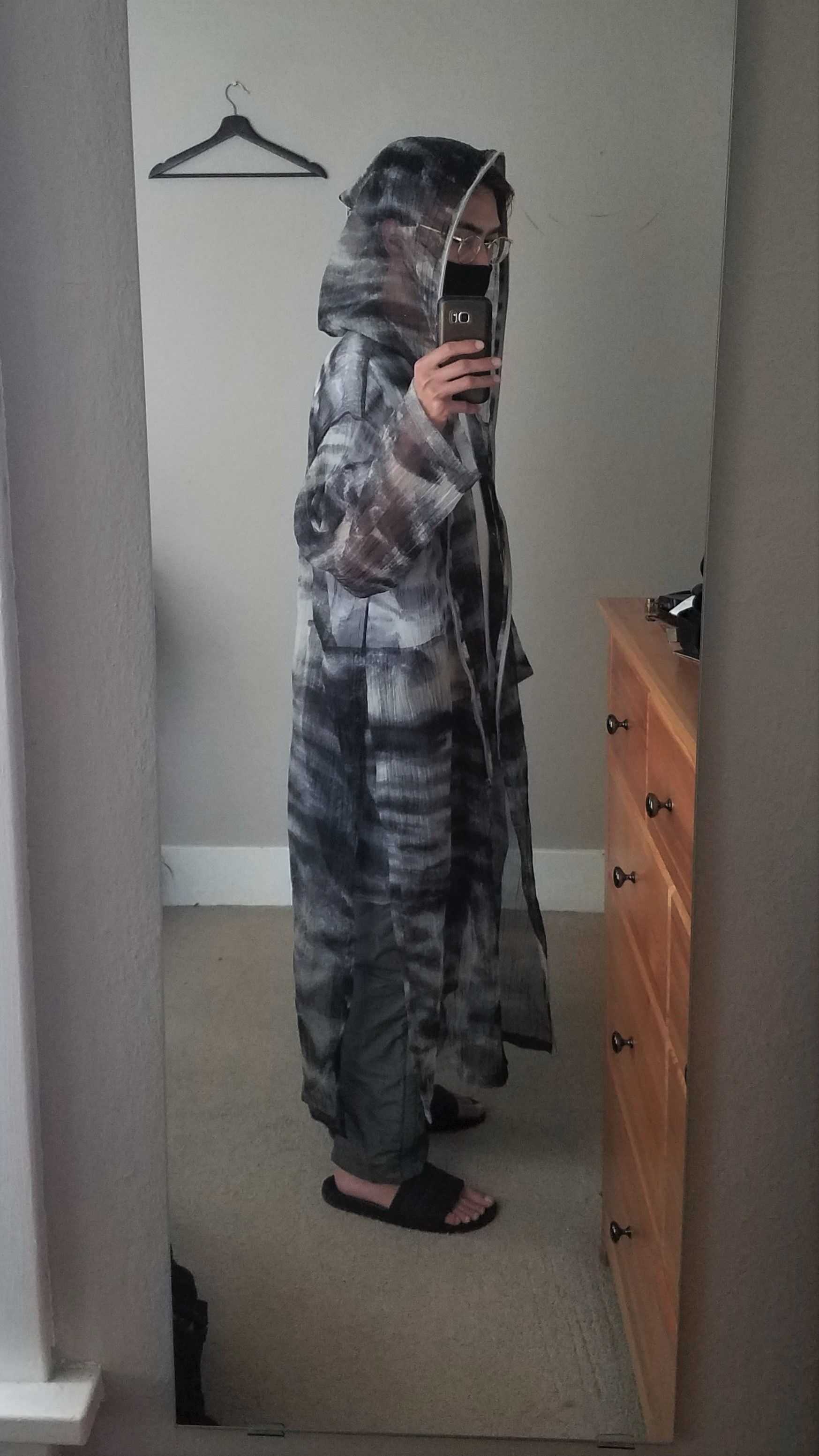 Issey Miyake Camo Transparent Parka Size US L / EU 52-54 / 3 - 2 Thumbnail