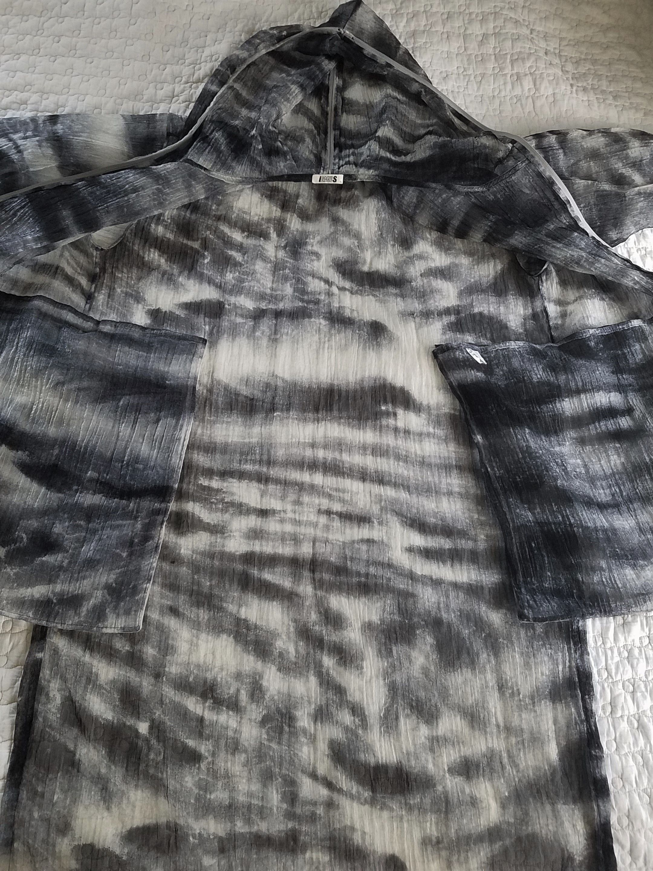 Issey Miyake Camo Transparent Parka Size US L / EU 52-54 / 3 - 10 Thumbnail