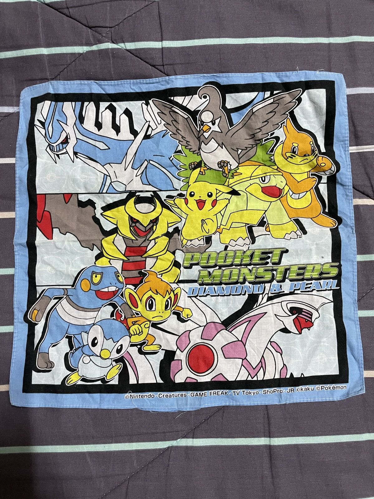 Japanese Brand A lot Of Nintendo Pokemon Bandana Game Freak Tv Tokyo Size ONE SIZE - 6 Thumbnail