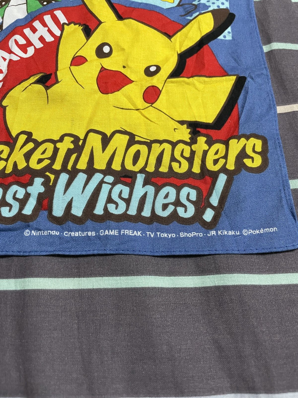 Japanese Brand A lot Of Nintendo Pokemon Bandana Game Freak Tv Tokyo Size ONE SIZE - 3 Thumbnail