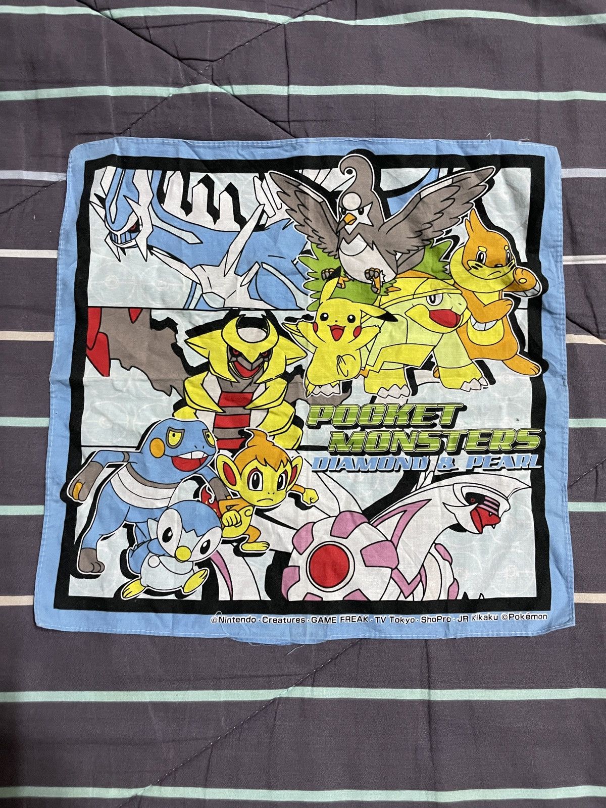 Japanese Brand A lot Of Nintendo Pokemon Bandana Game Freak Tv Tokyo Size ONE SIZE - 5 Thumbnail