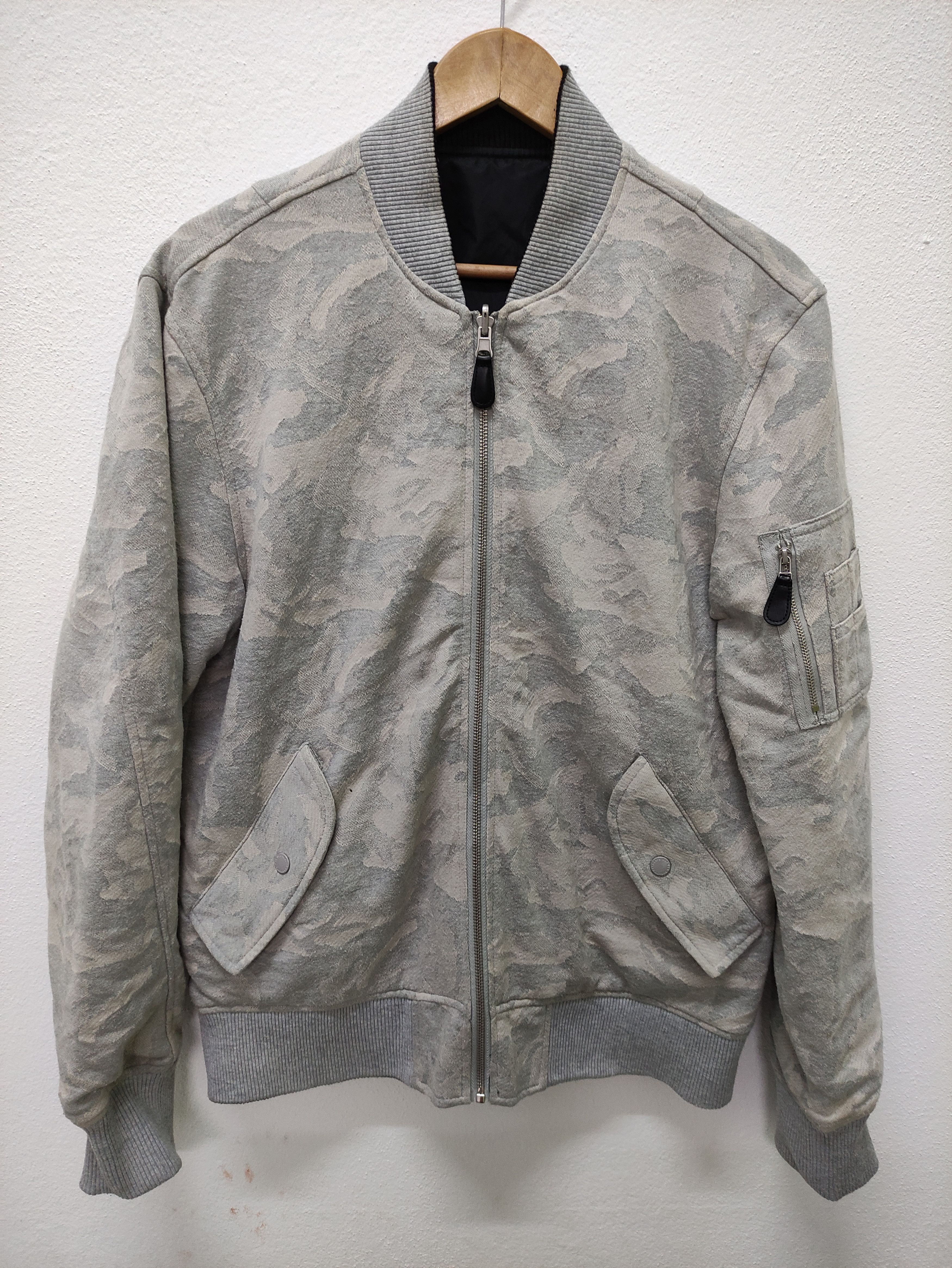 Huf Huf Camo Reversible Bomber Jacket Size US M / EU 48-50 / 2 - 3 Thumbnail