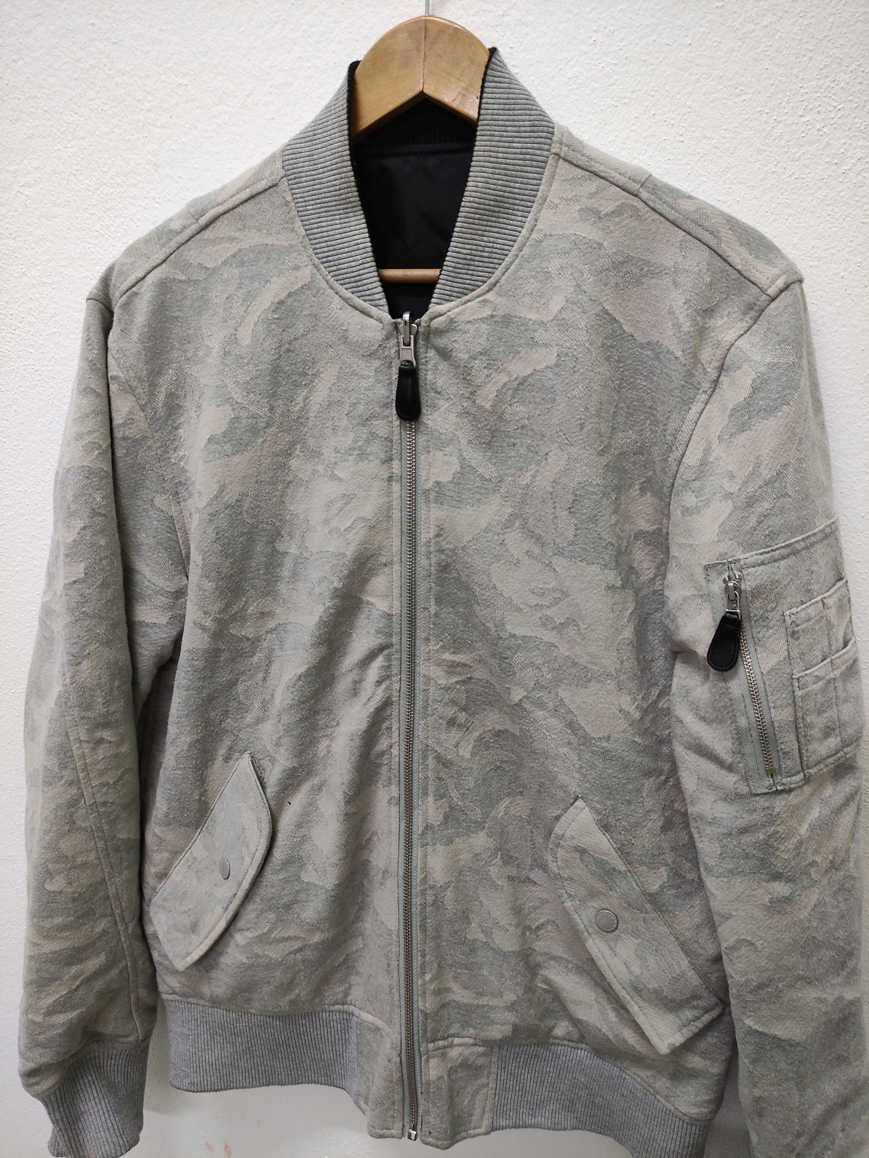 Huf Huf Camo Reversible Bomber Jacket Size US M / EU 48-50 / 2 - 5 Thumbnail