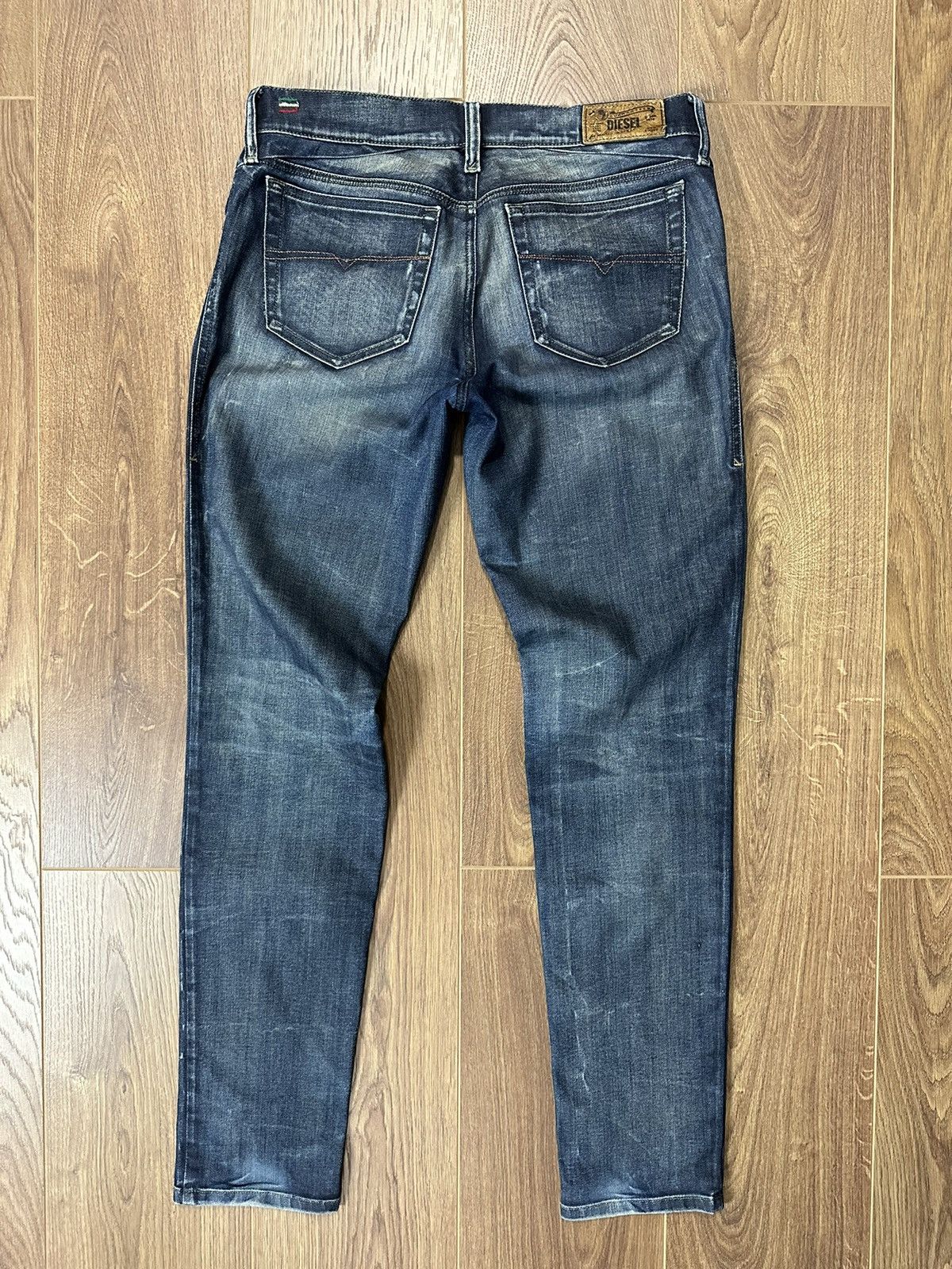 Designer × Vintage Diesel Vintage Washed Distressed Made in Italy Denim Pants Size 30" / US 8 / IT 44 - 7 Thumbnail