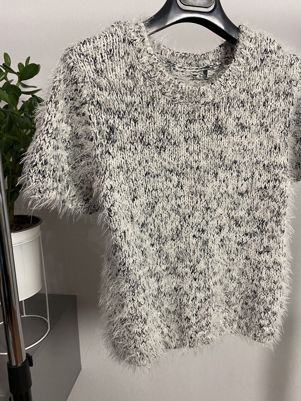 Japanese Brand × Vintage Vintage Fuzzy Mohair Short Sleeve T-shirt Size US S / EU 44-46 / 1 - 3 Thumbnail