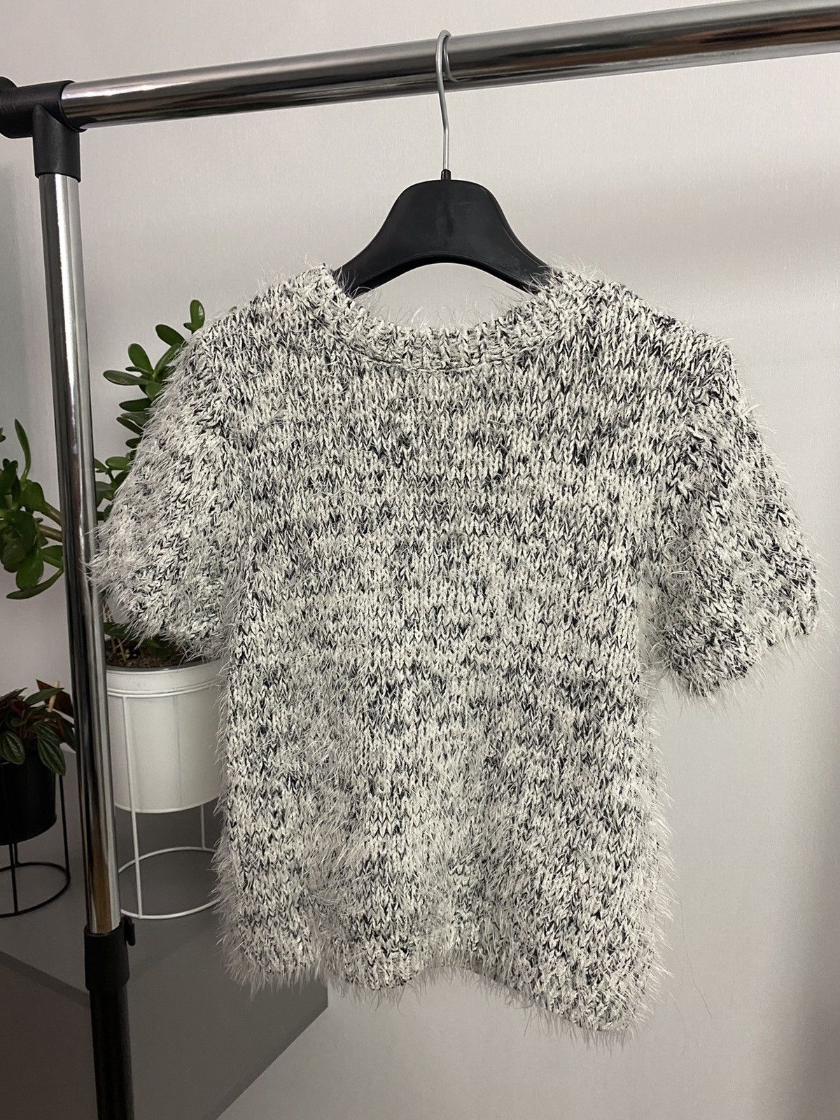 Japanese Brand × Vintage Vintage Fuzzy Mohair Short Sleeve T-shirt Size US S / EU 44-46 / 1 - 4 Thumbnail