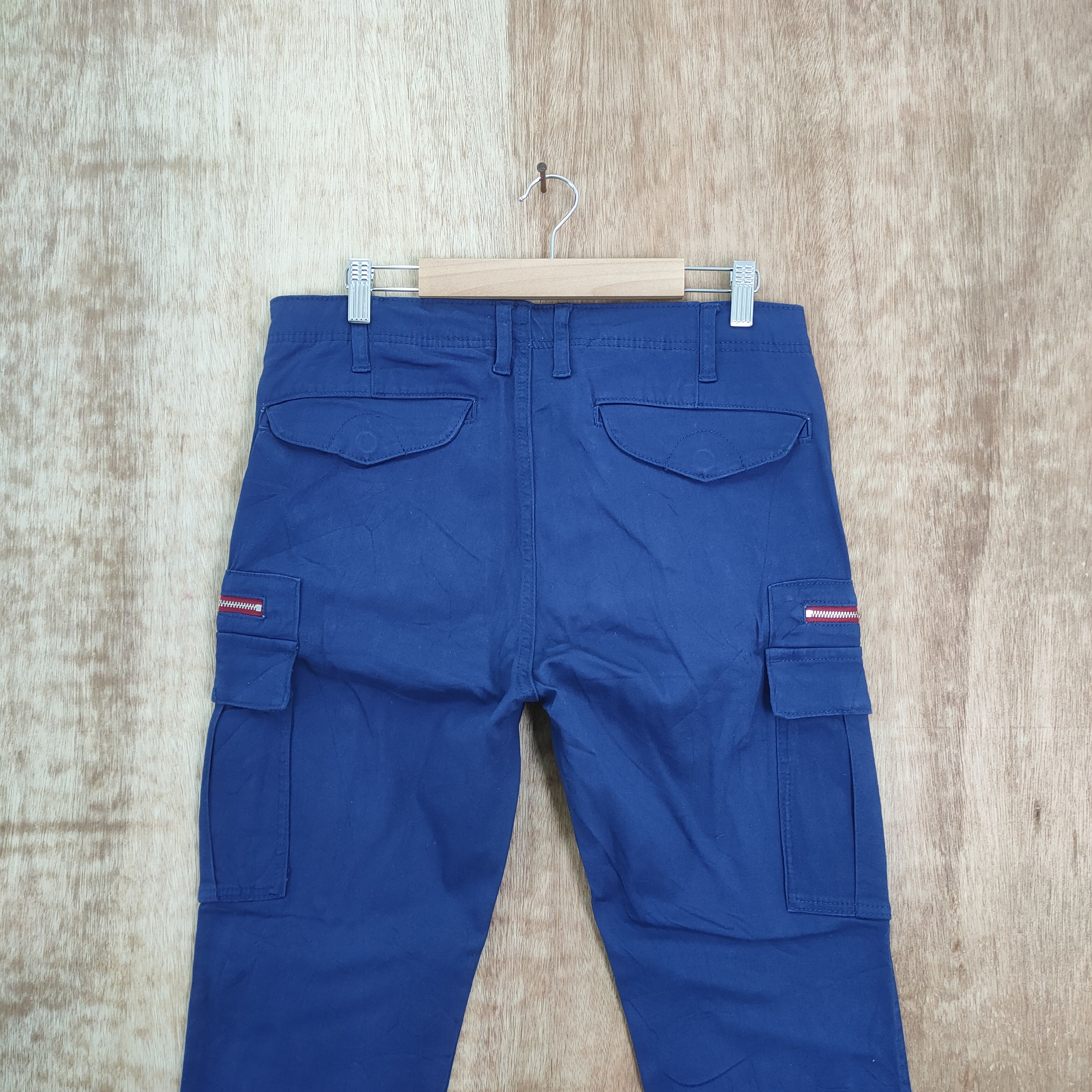 Japanese Brand JILL BLAZ BLUE CARGO PANTS Size US 32 / EU 48 - 7 Thumbnail
