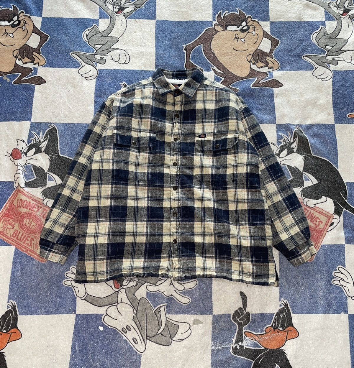 Dickies Dickies Sherpa lined flannel button up jacket Size US XL / EU 56 / 4 - 2 Thumbnail