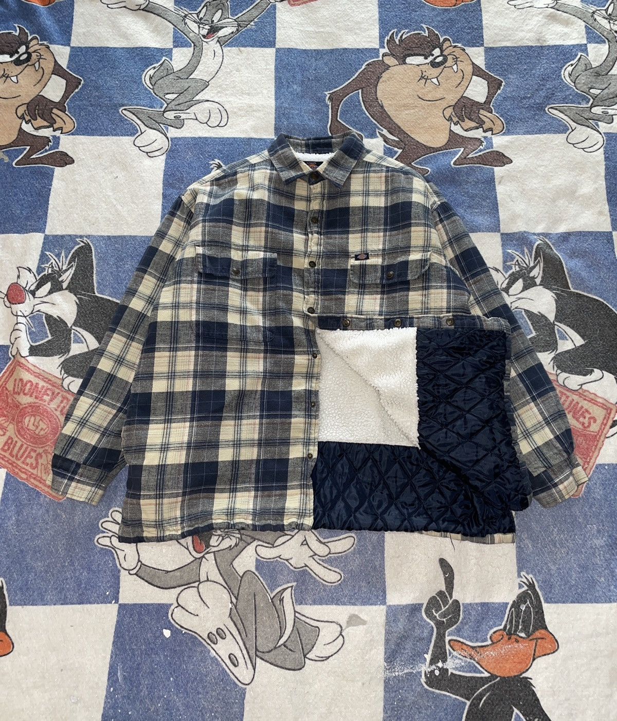 Dickies Dickies Sherpa lined flannel button up jacket Size US XL / EU 56 / 4 - 1 Thumbnail