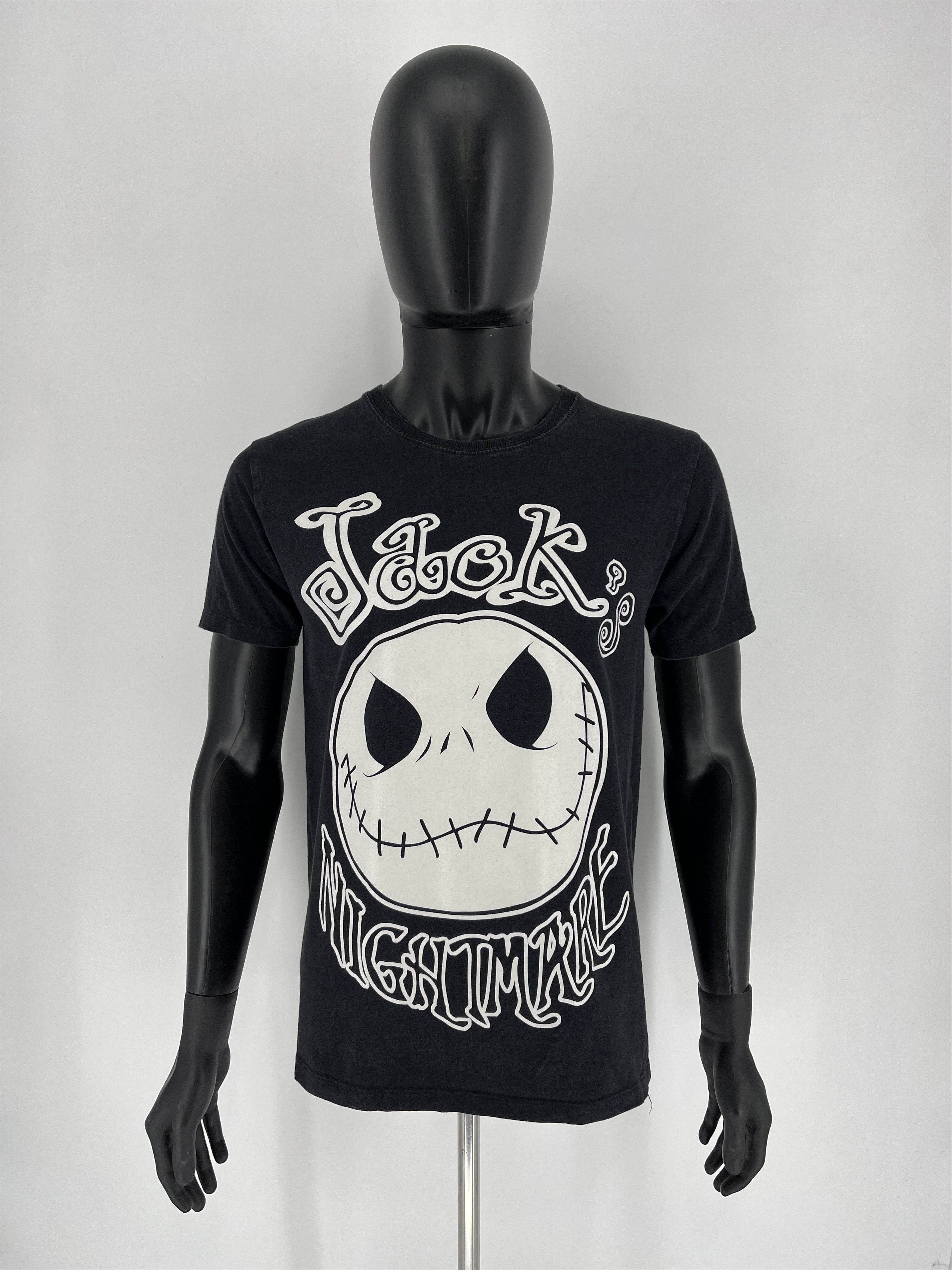 Disney × Vintage Vintage Jack Nightmare Before Christmas Neon Print T-SHIRT Size US M / EU 48-50 / 2 - 2 Thumbnail