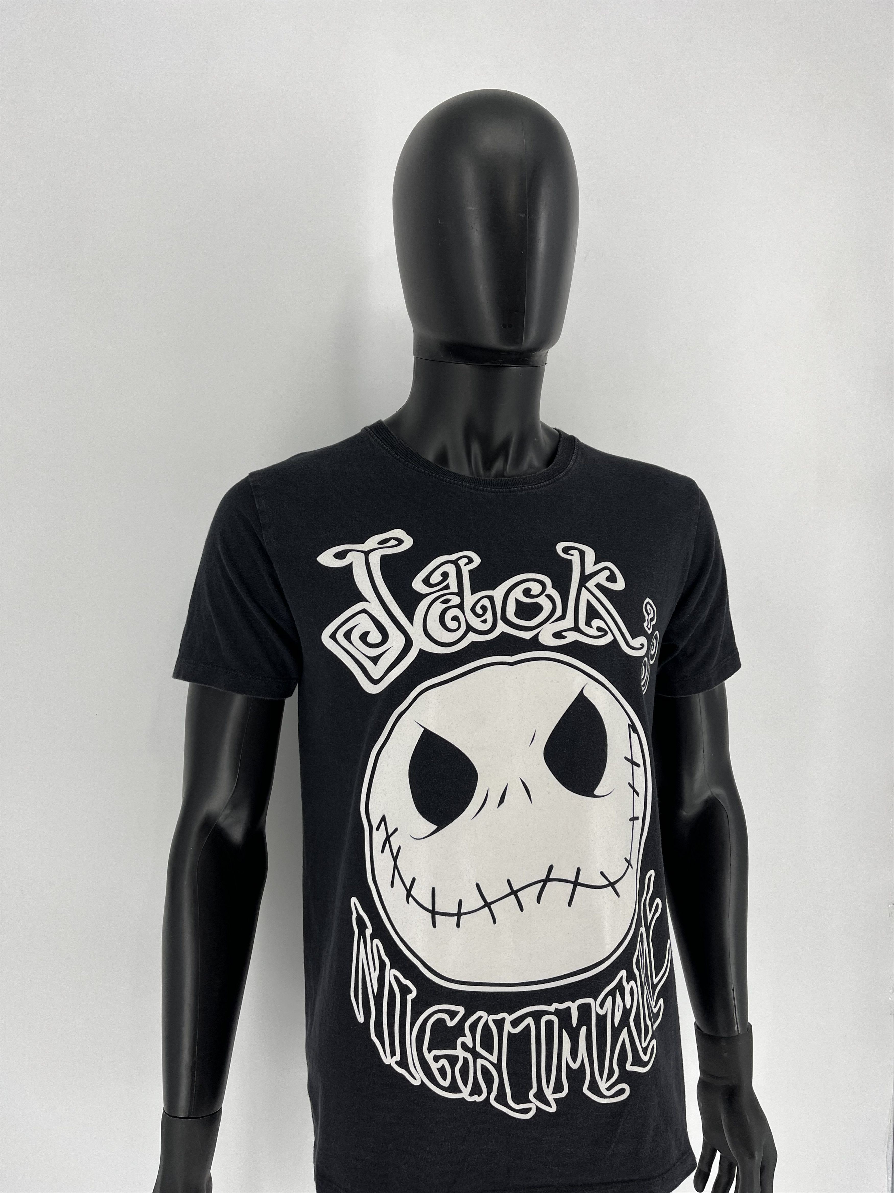 Disney × Vintage Vintage Jack Nightmare Before Christmas Neon Print T-SHIRT Size US M / EU 48-50 / 2 - 3 Thumbnail