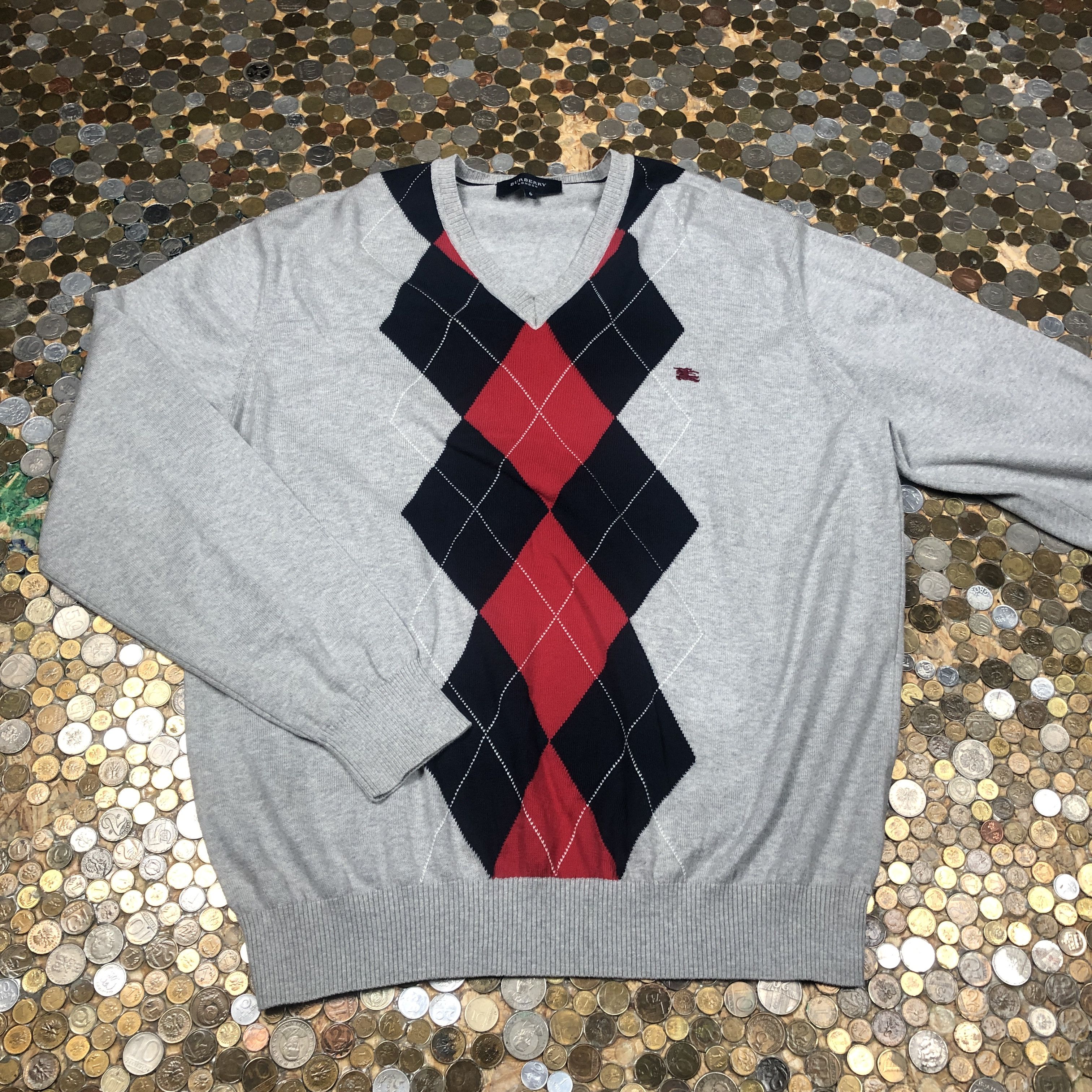 Burberry classic Vintage sweater jumper 90's