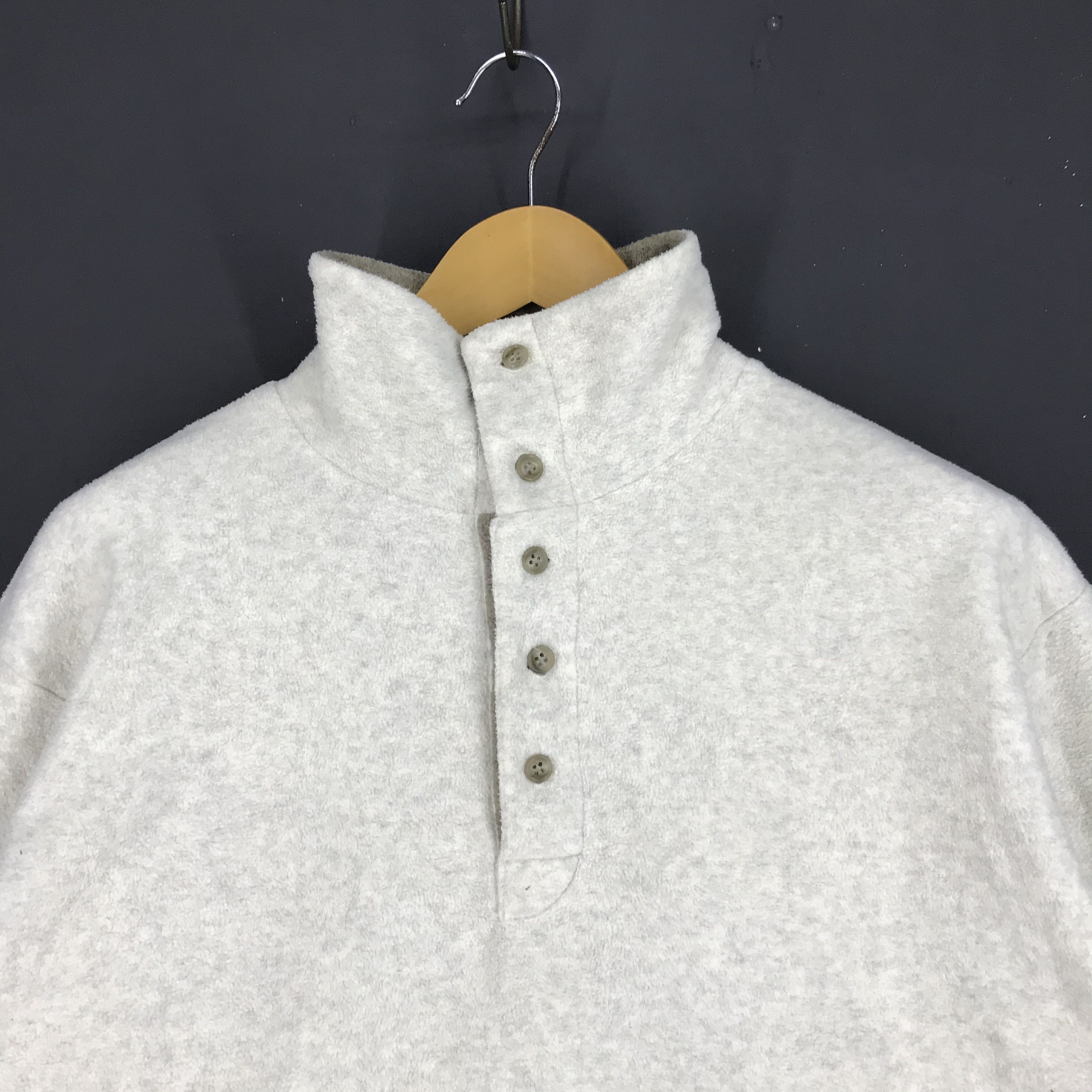 Asics Vintage KILLY by ASICS CORPORATION Button Fleece #2415-84 Size US L / EU 52-54 / 3 - 2 Thumbnail