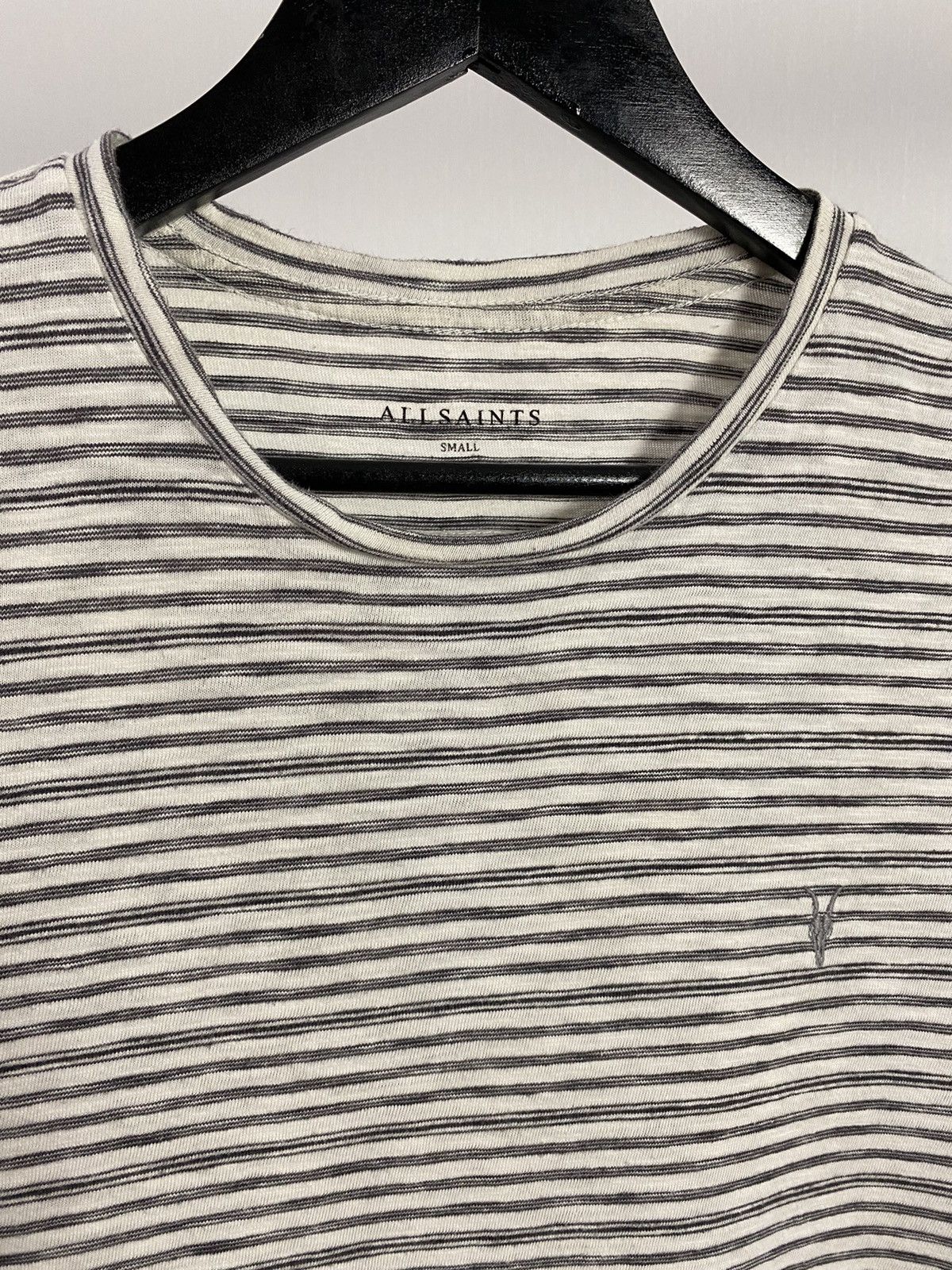 Allsaints × Grailed All Saints Tonic San Stripped T-shirt Size US S / EU 44-46 / 1 - 3 Thumbnail