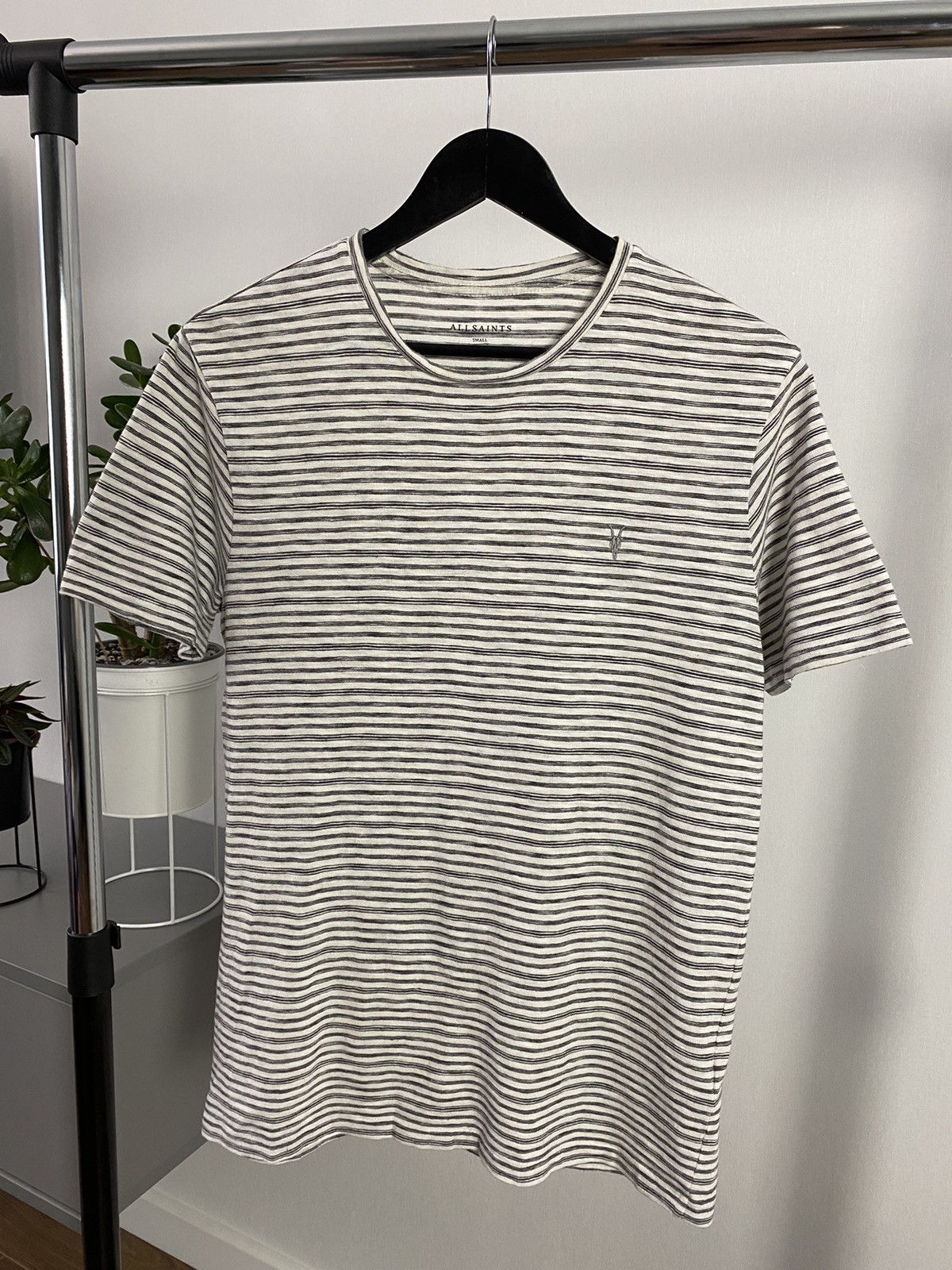 Allsaints × Grailed All Saints Tonic San Stripped T-shirt Size US S / EU 44-46 / 1 - 1 Thumbnail