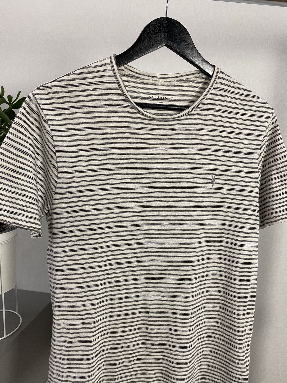 Allsaints × Grailed All Saints Tonic San Stripped T-shirt Size US S / EU 44-46 / 1 - 2 Thumbnail
