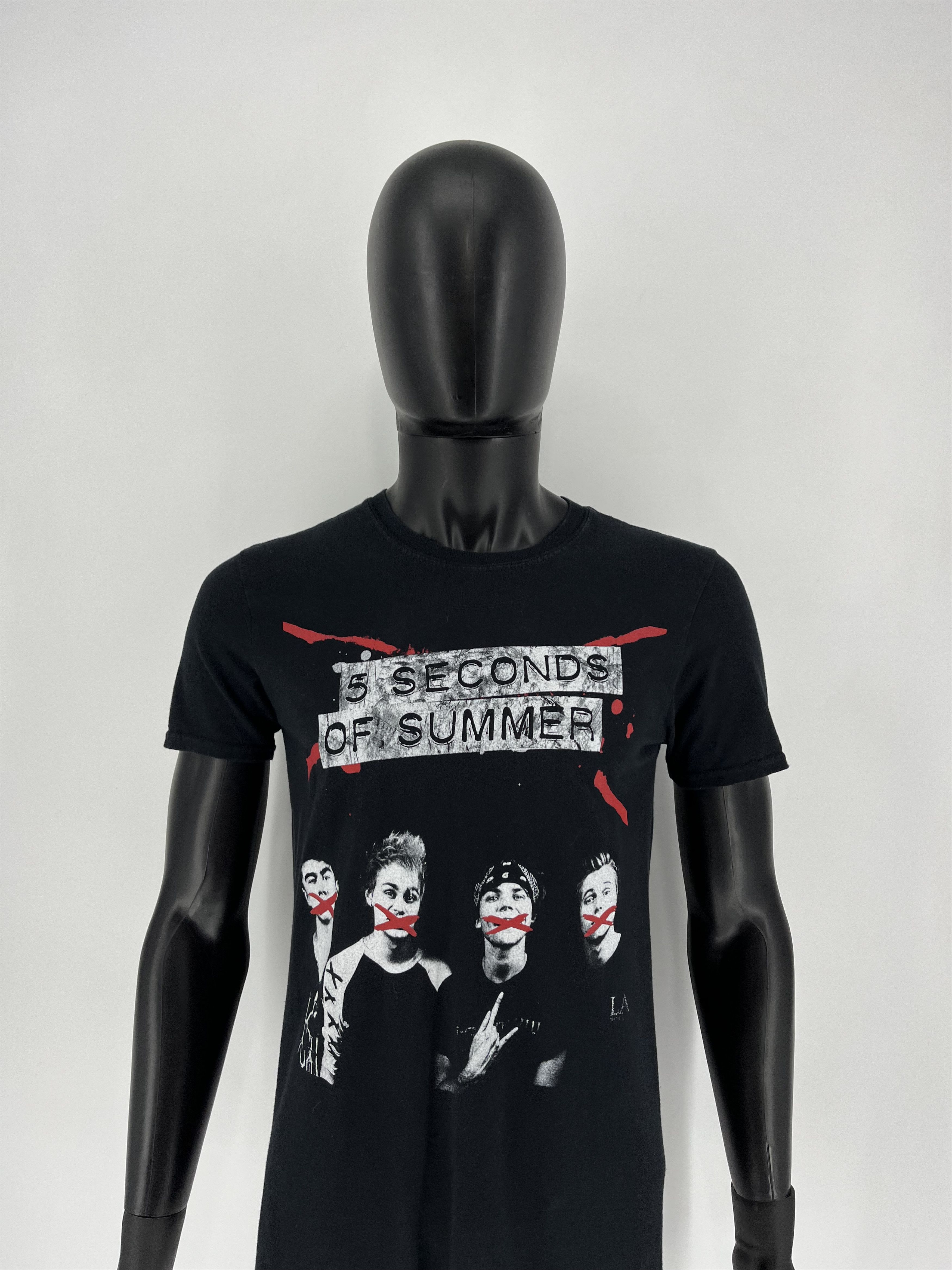 Band Tees 2015 5 Second Of Summer Tour T-Shirt Size US M / EU 48-50 / 2 - 7 Thumbnail