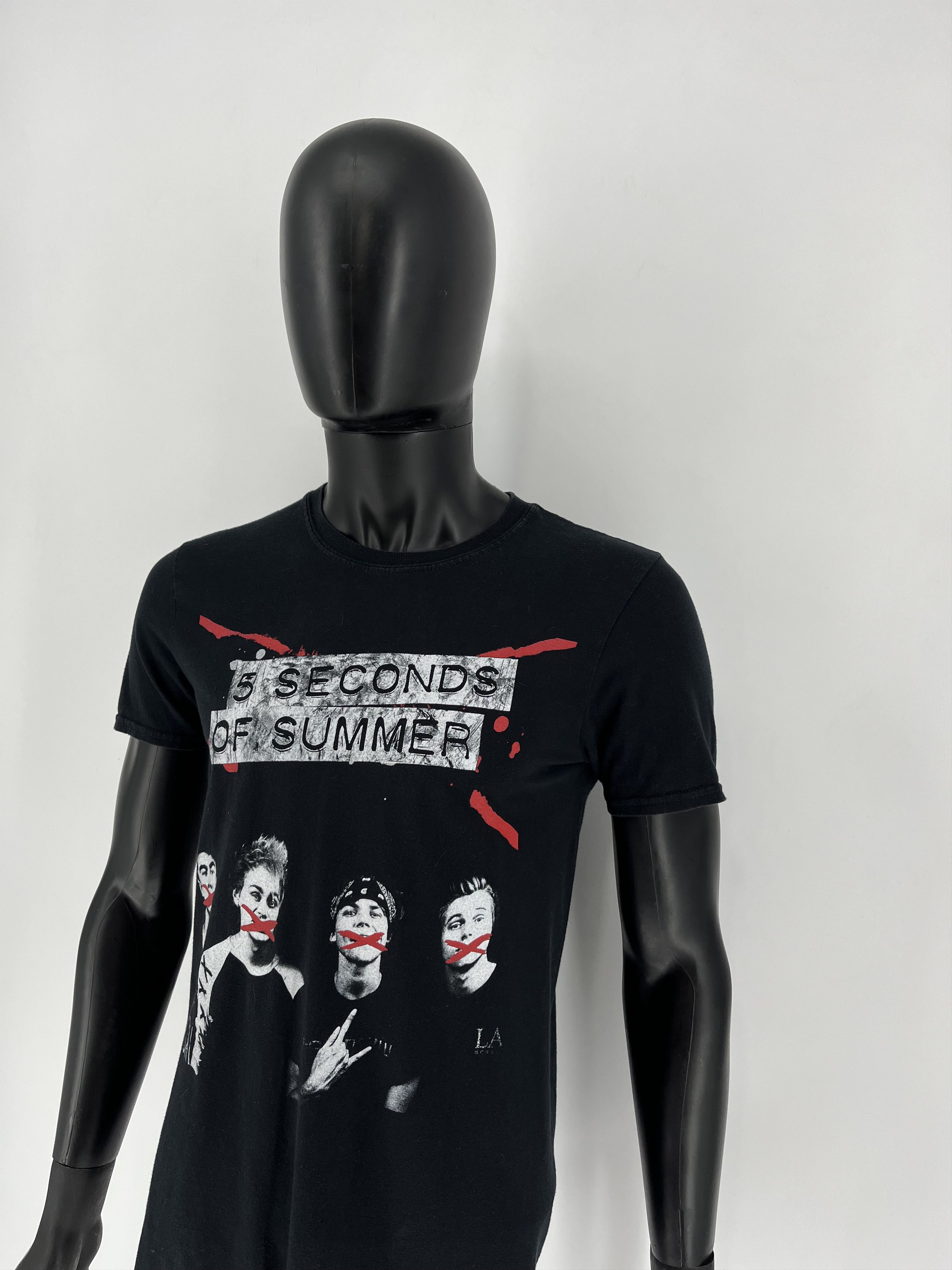 Band Tees 2015 5 Second Of Summer Tour T-Shirt Size US M / EU 48-50 / 2 - 4 Thumbnail