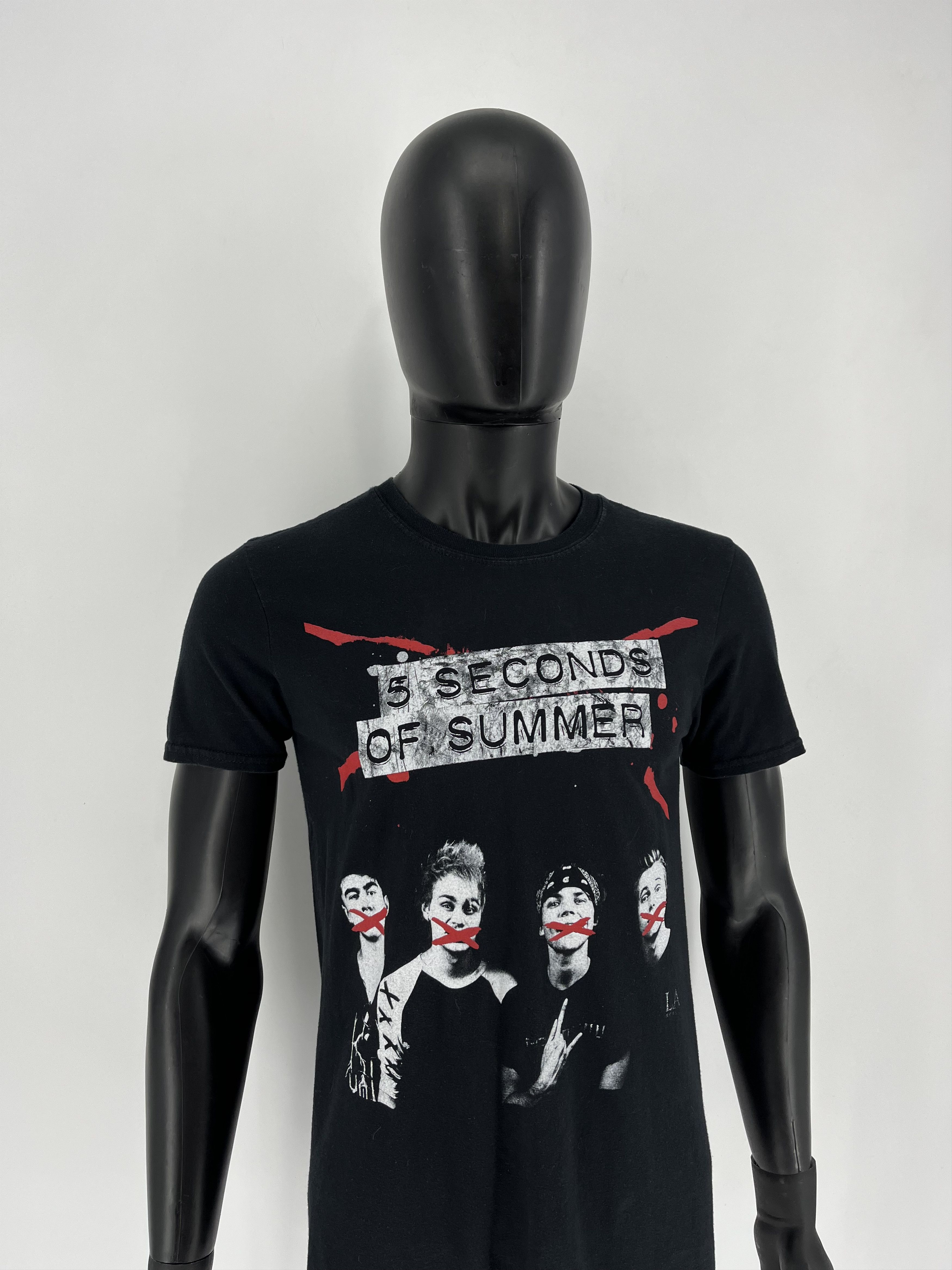 Band Tees 2015 5 Second Of Summer Tour T-Shirt Size US M / EU 48-50 / 2 - 3 Thumbnail
