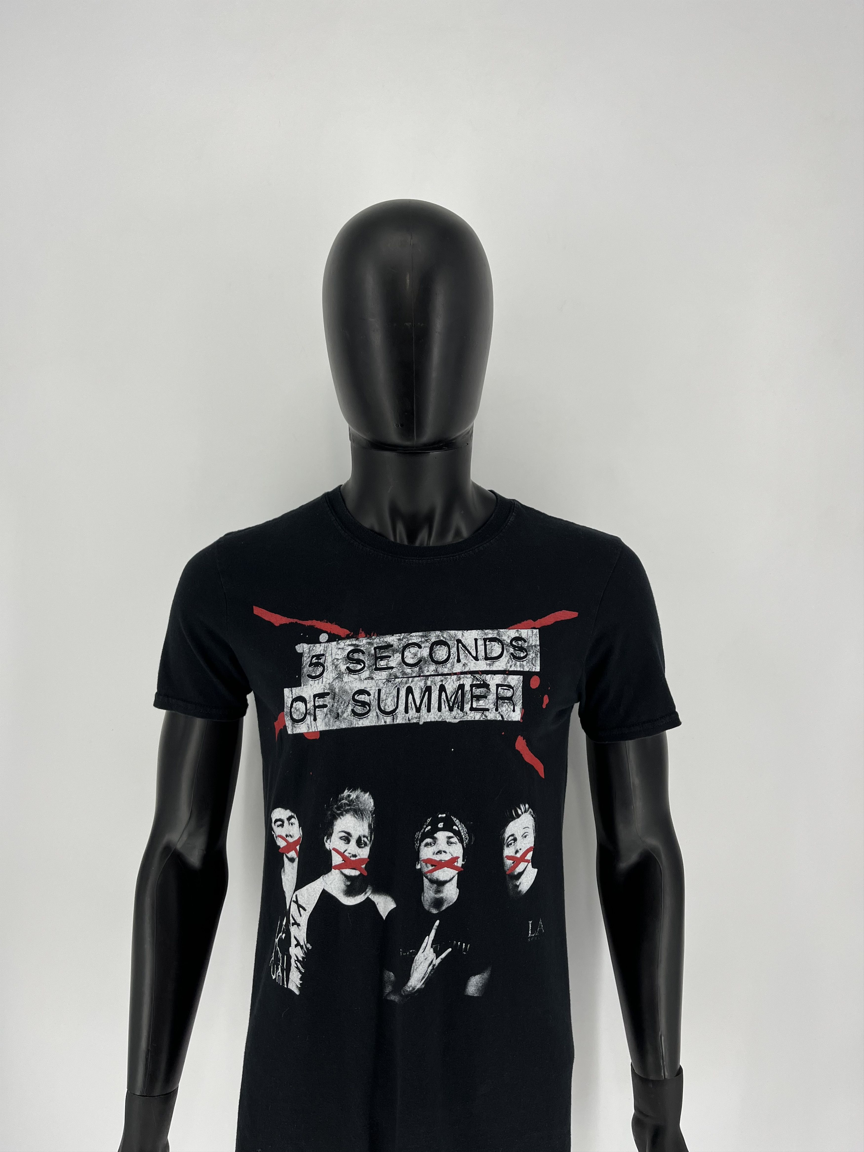 Band Tees 2015 5 Second Of Summer Tour T-Shirt Size US M / EU 48-50 / 2 - 8 Thumbnail