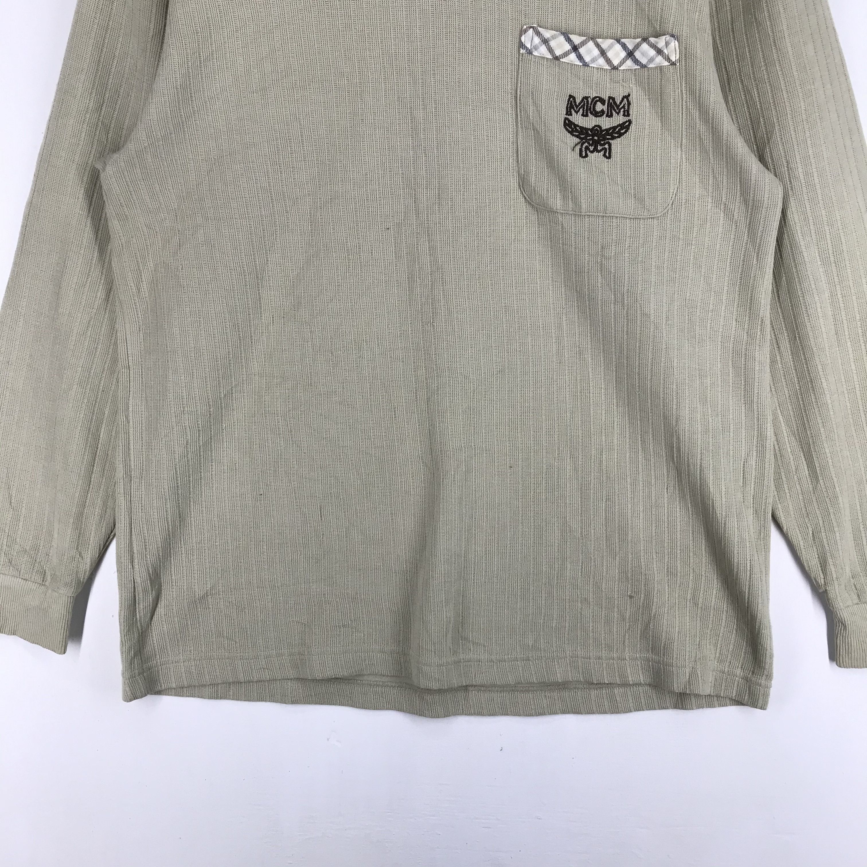 MCM MCM LEGERE Single Pocket Sweatshirt #2304-80 Size US M / EU 48-50 / 2 - 4 Thumbnail