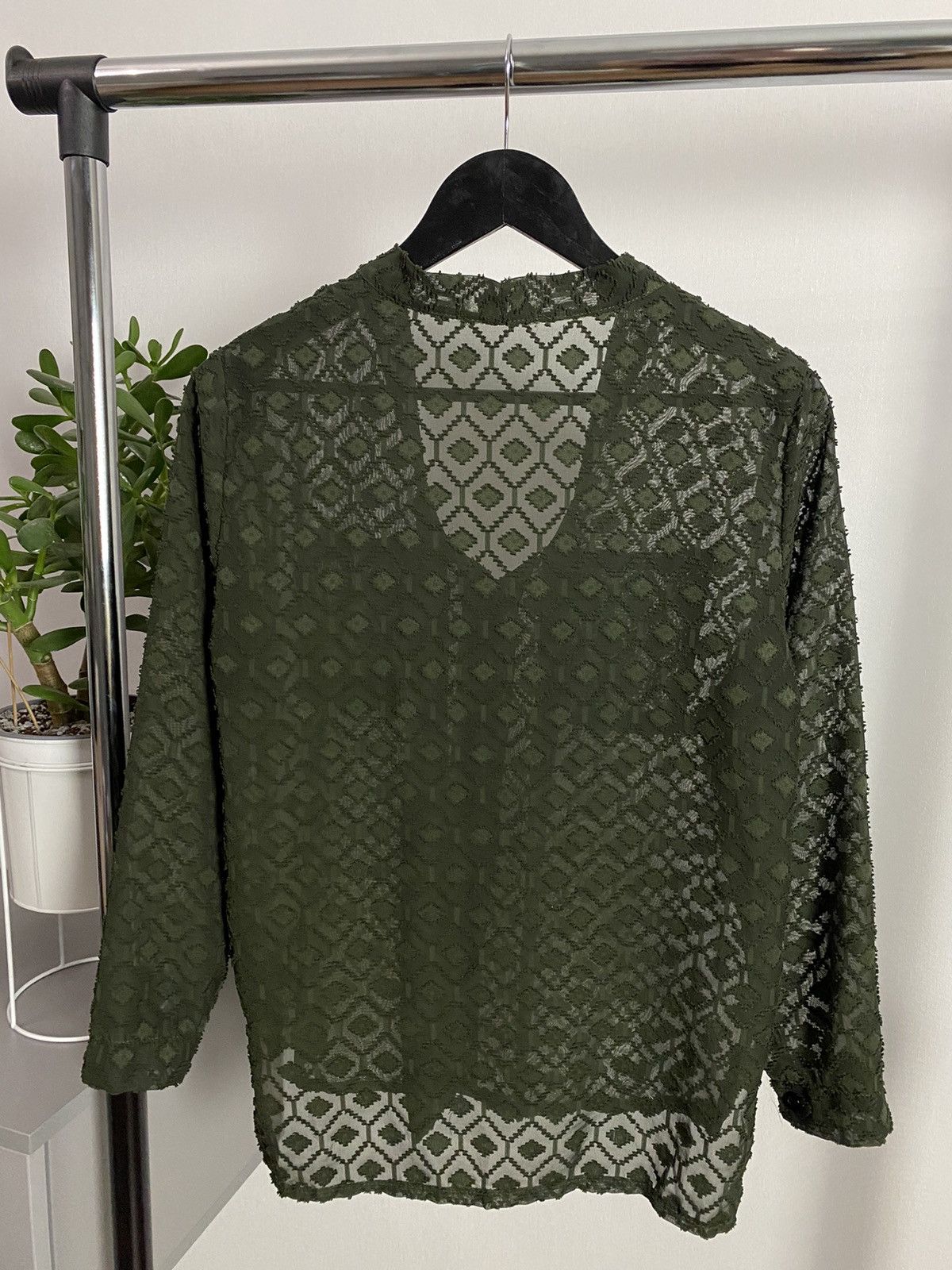 Japanese Brand × Vintage Vintage Mesh Long Sleeve Sweater Size US M / EU 48-50 / 2 - 6 Thumbnail