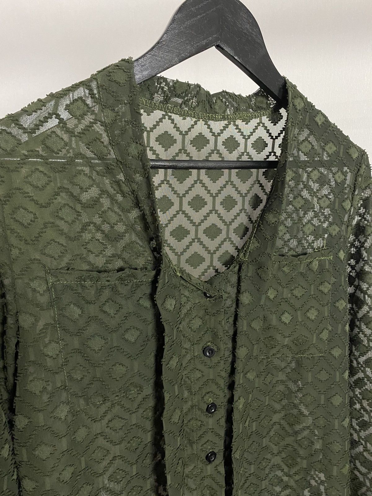 Japanese Brand × Vintage Vintage Mesh Long Sleeve Sweater Size US M / EU 48-50 / 2 - 4 Thumbnail