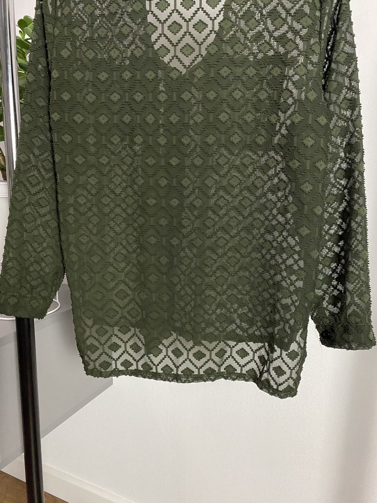Japanese Brand × Vintage Vintage Mesh Long Sleeve Sweater Size US M / EU 48-50 / 2 - 8 Thumbnail