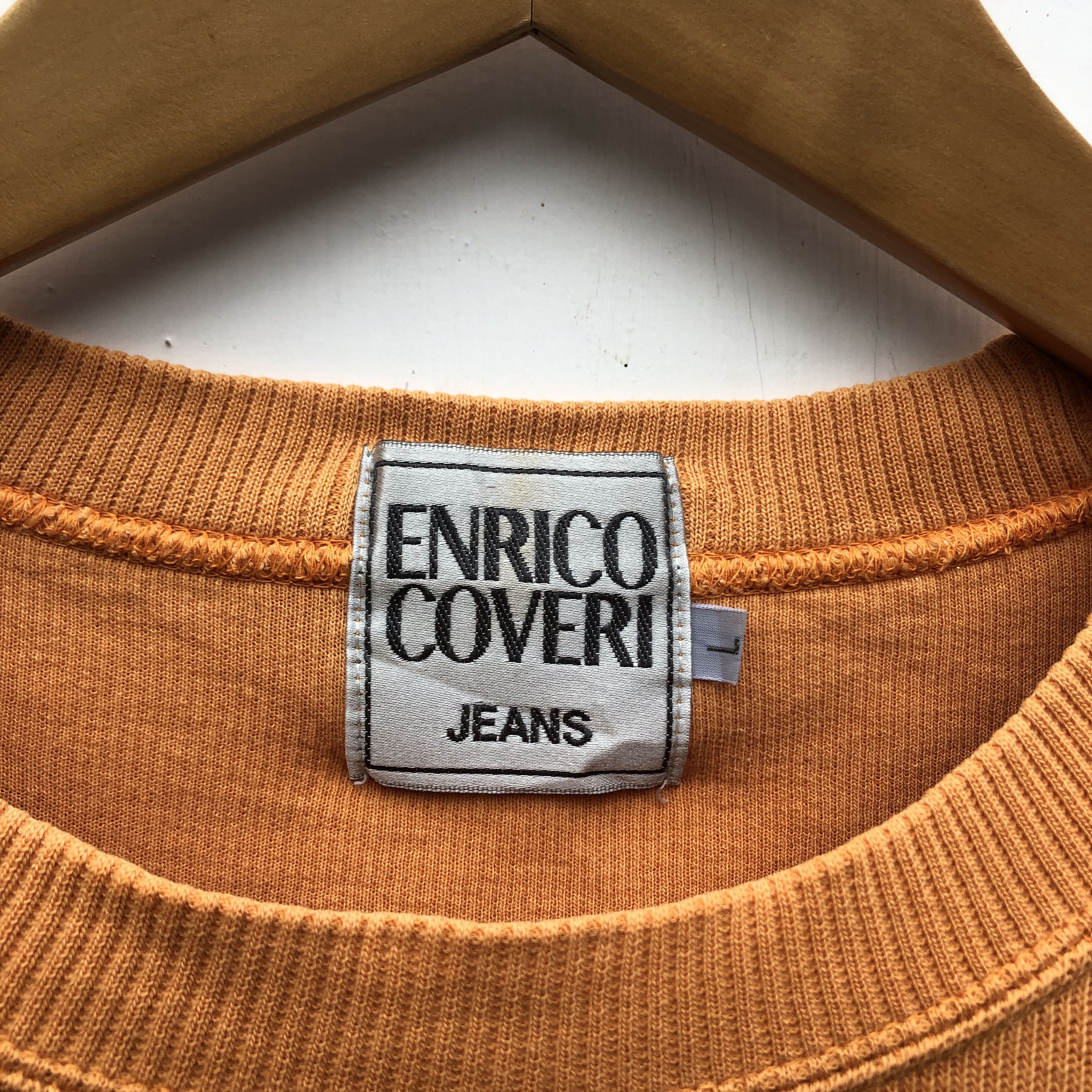 Enrico Coveri ENRICO COVERI Crew Neck Sweatshirt #0718-21 Size US L / EU 52-54 / 3 - 4 Thumbnail
