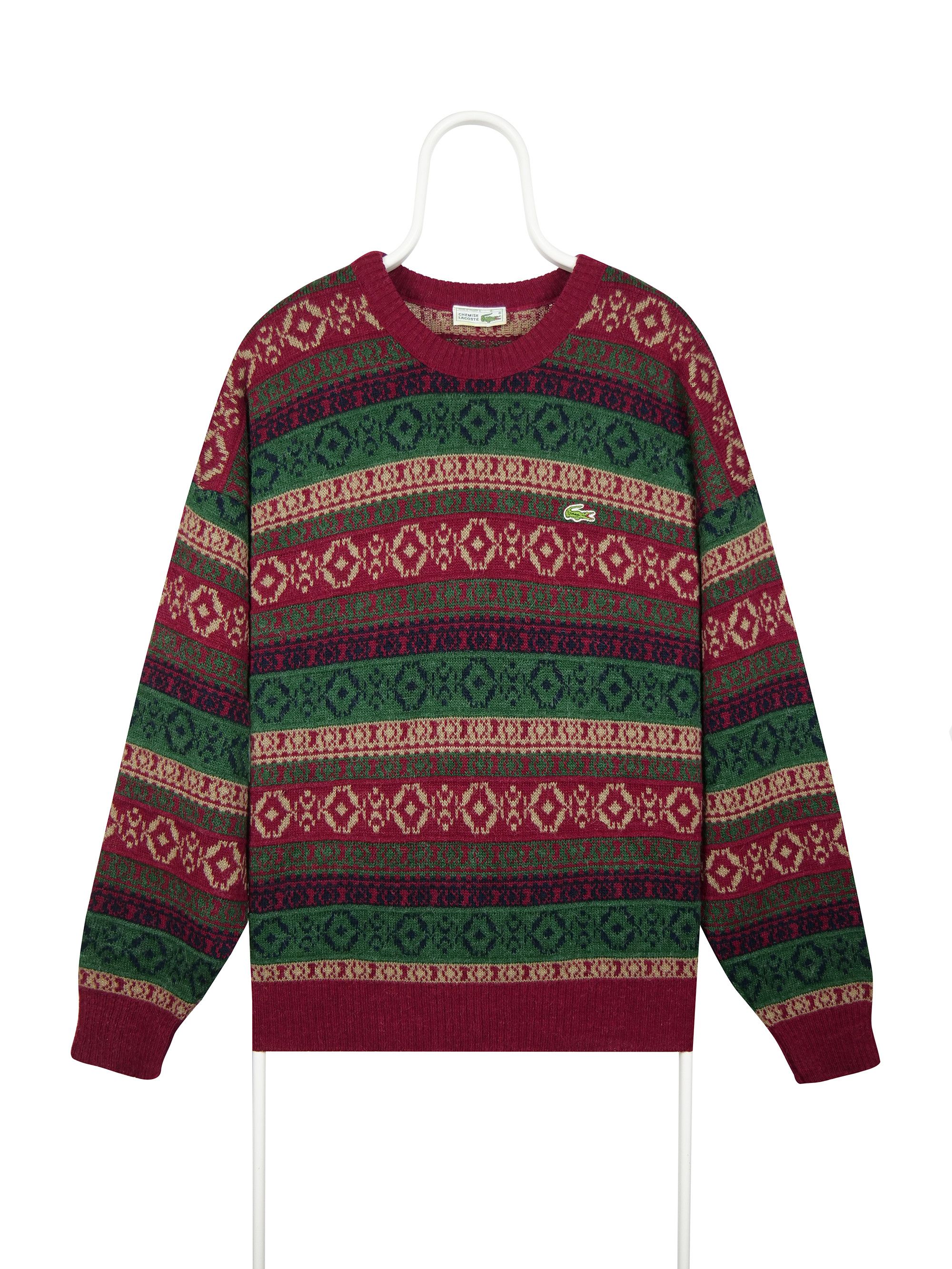 Lacoste Lacoste vintage sweater Size US XL / EU 56 / 4 - 1 Thumbnail