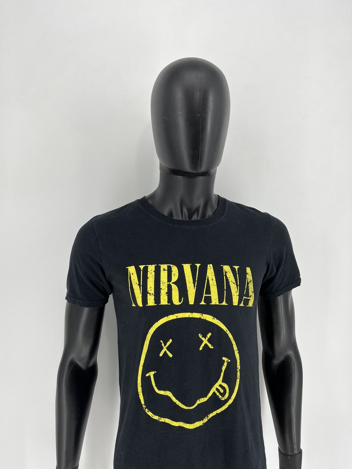 Band Tees Vintage Y2K Nirvana Smile Print Size US S / EU 44-46 / 1 - 3 Thumbnail