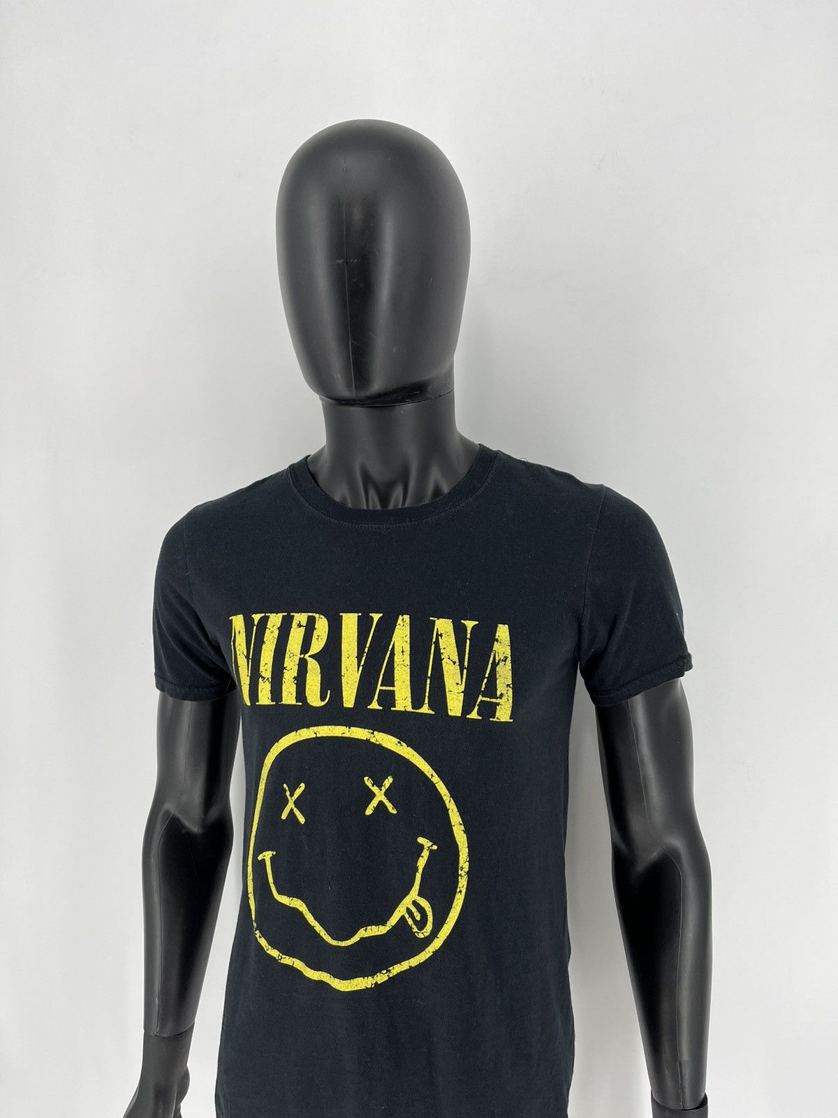 Band Tees Vintage Y2K Nirvana Smile Print Size US S / EU 44-46 / 1 - 4 Thumbnail