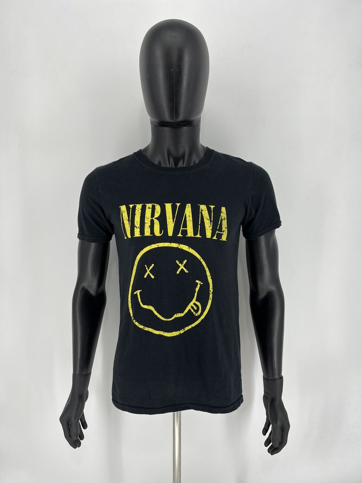 Band Tees Vintage Y2K Nirvana Smile Print Size US S / EU 44-46 / 1 - 2 Thumbnail