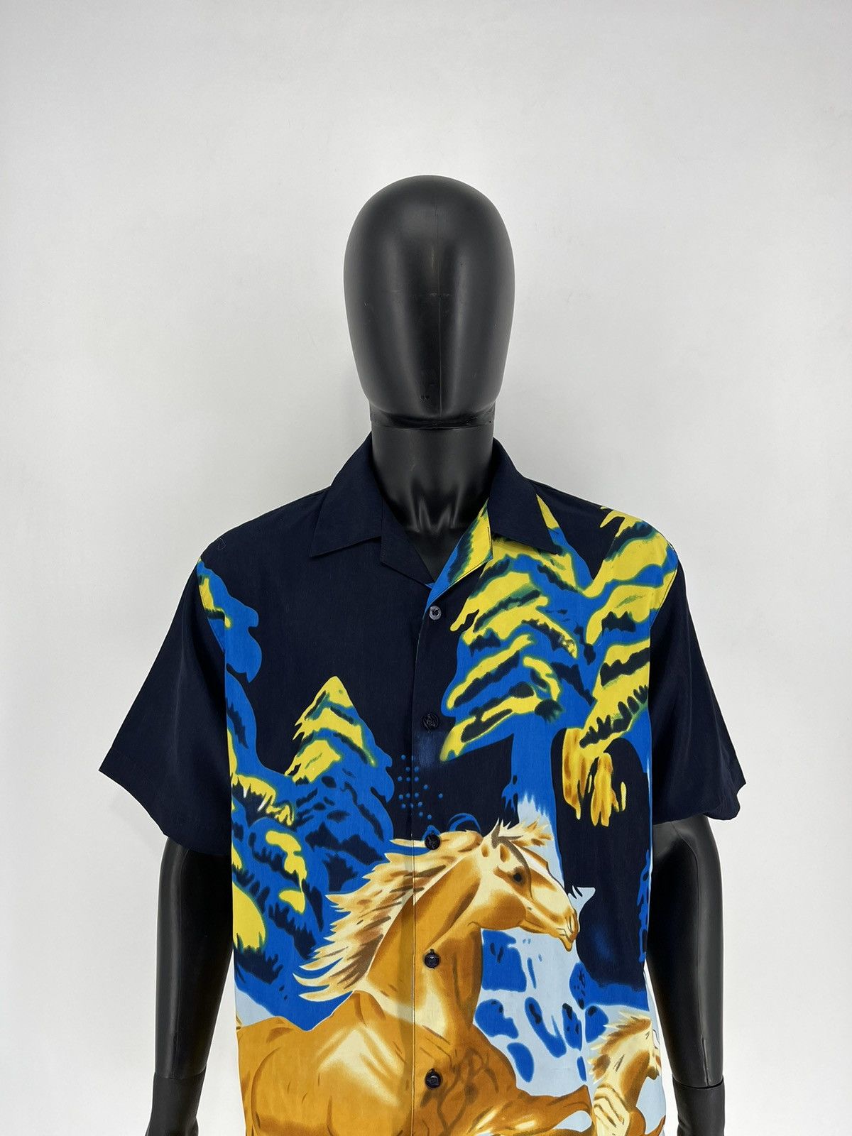 Other Vintage Y2K 80's Hawaiian Horse Shirt XLarge Size US XL / EU 56 / 4 - 4 Thumbnail