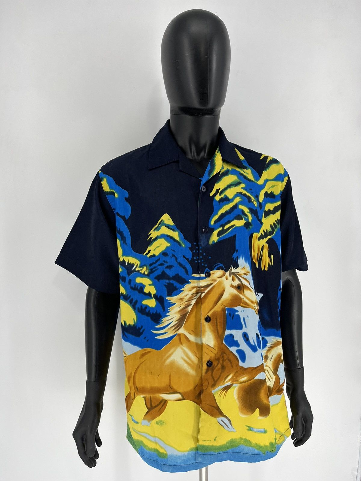 Other Vintage Y2K 80's Hawaiian Horse Shirt XLarge Size US XL / EU 56 / 4 - 3 Thumbnail