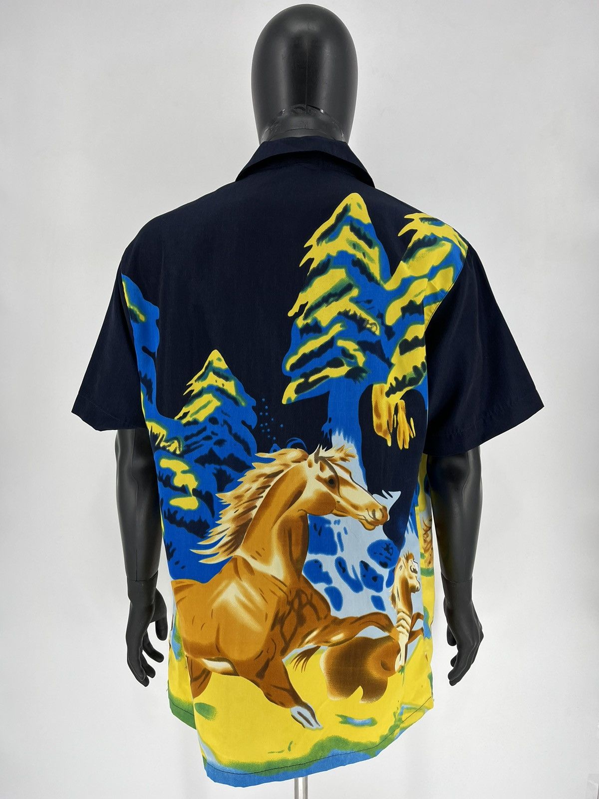 Other Vintage Y2K 80's Hawaiian Horse Shirt XLarge Size US XL / EU 56 / 4 - 7 Thumbnail