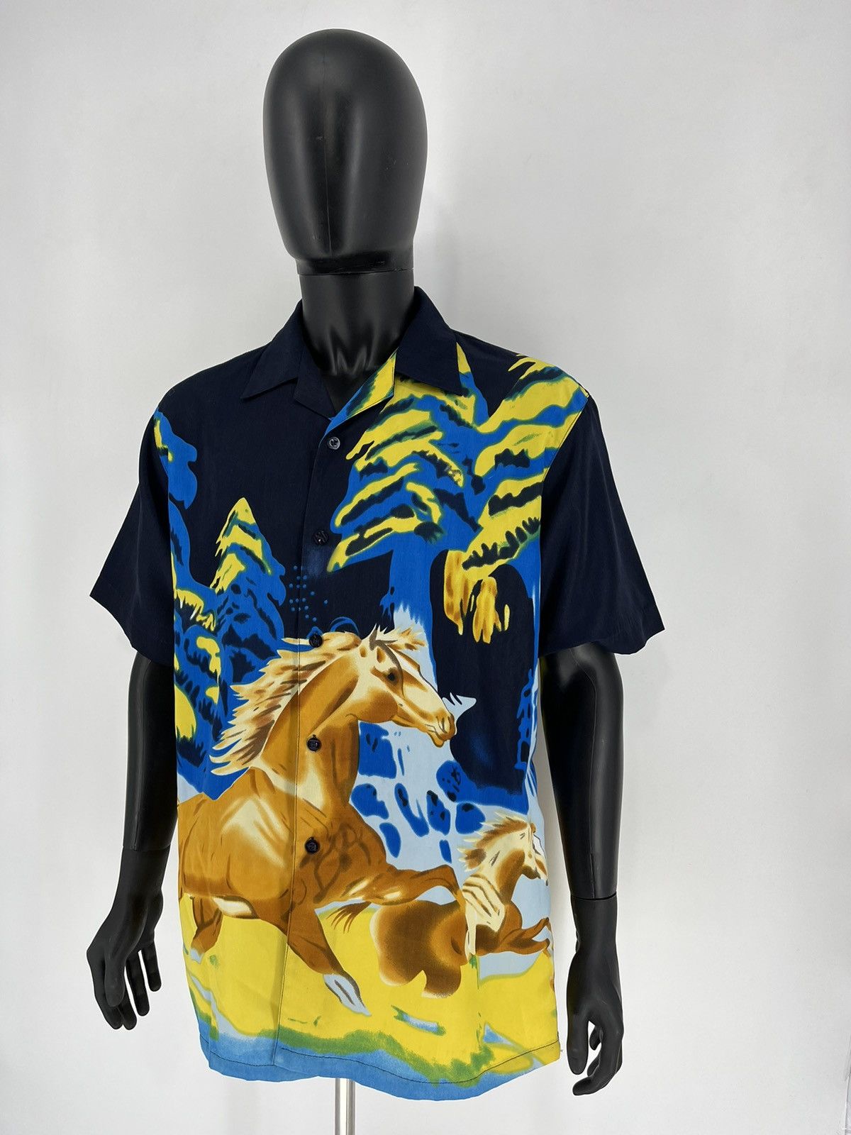 Other Vintage Y2K 80's Hawaiian Horse Shirt XLarge Size US XL / EU 56 / 4 - 1 Thumbnail