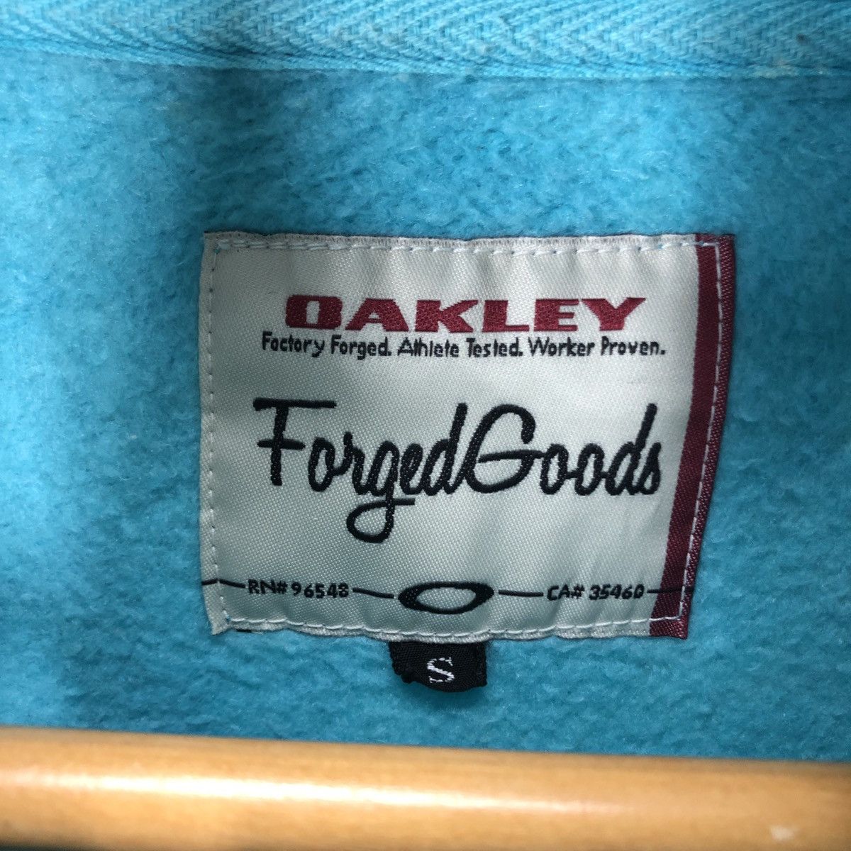 Oakley OAKLEY Acid Wash Hoodie Pullover #2175-75 Size US M / EU 48-50 / 2 - 9 Thumbnail