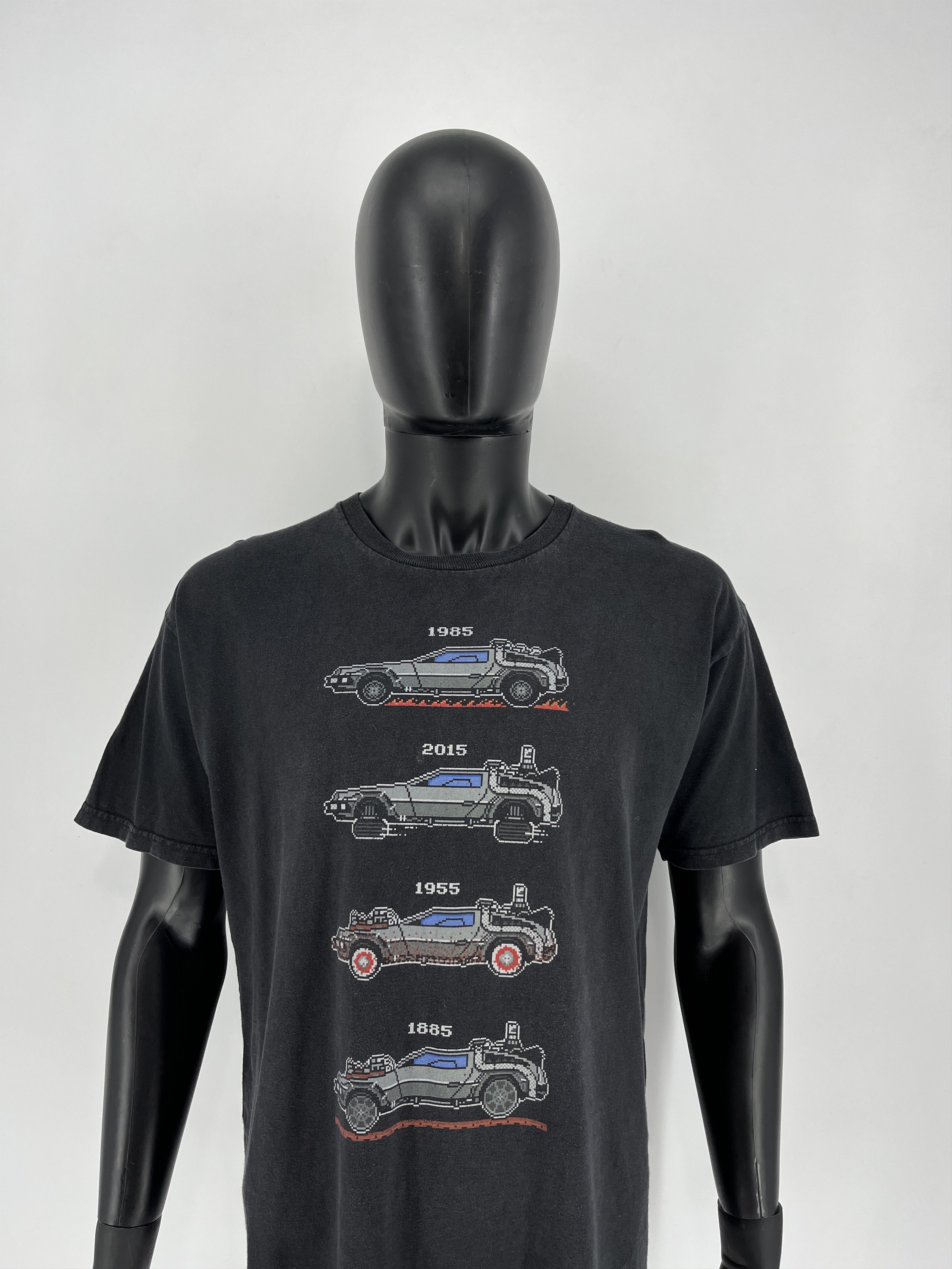 Universal Studios × Vintage Reprint Back To The Future DeLorean Car Movie Shirt Size US L / EU 52-54 / 3 - 1 Thumbnail
