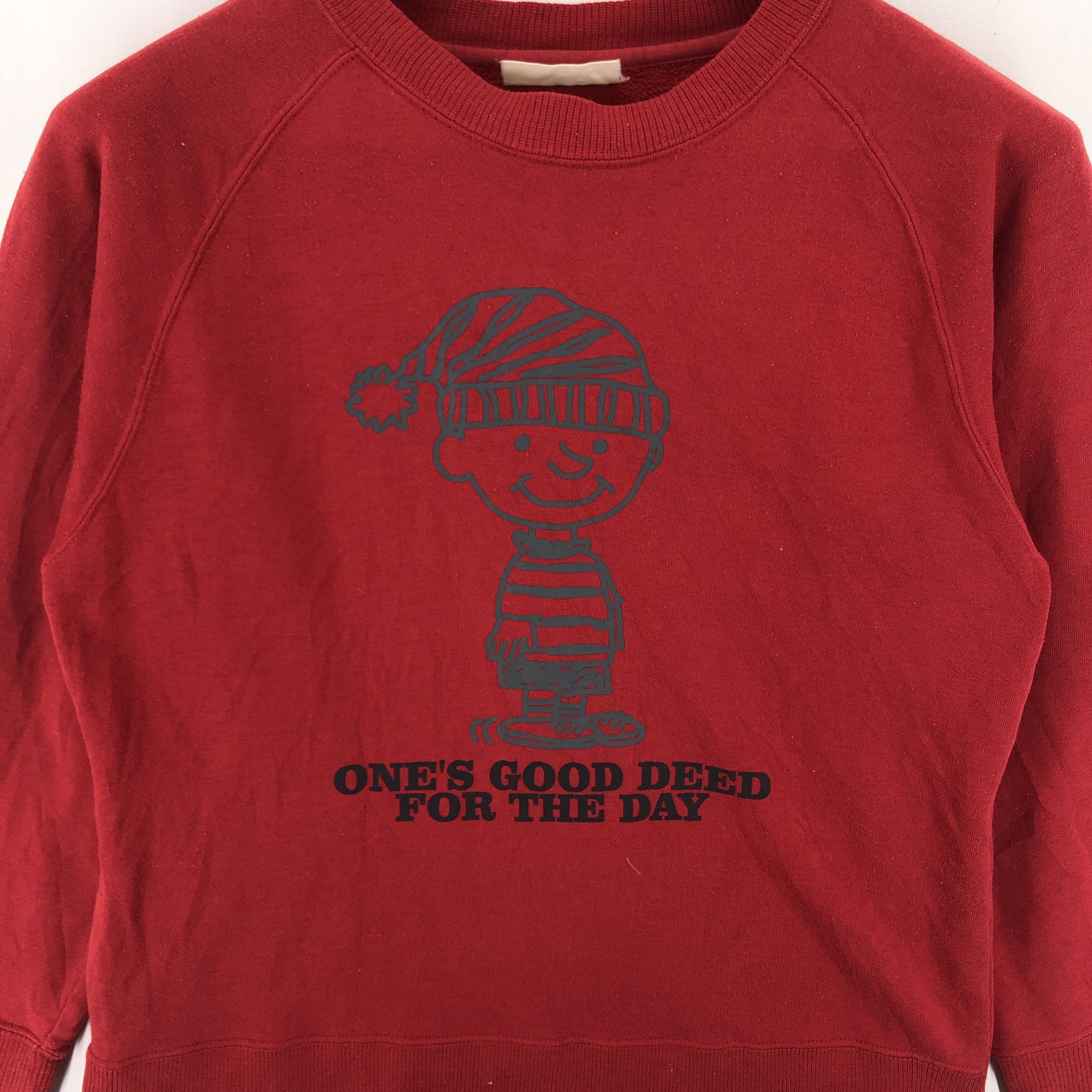 Peanuts PEANUTS Crew Neck Sweatshirt #1993-44 Size US S / EU 44-46 / 1 - 2 Thumbnail