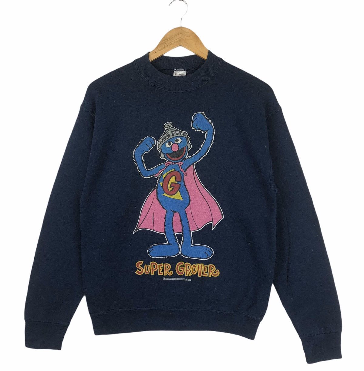 Cartoon Network × Vintage Vintage 90s Sesame Street Super Glover/Jim Henson Size US M / EU 48-50 / 2 - 1 Thumbnail