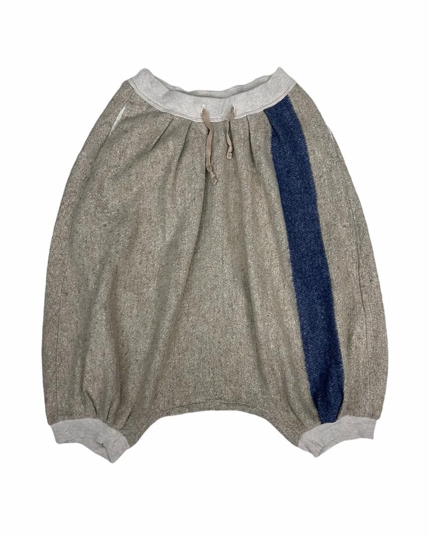 image of Kapital Dropped Crotch Pants in Cream, Men's (Size 31)
