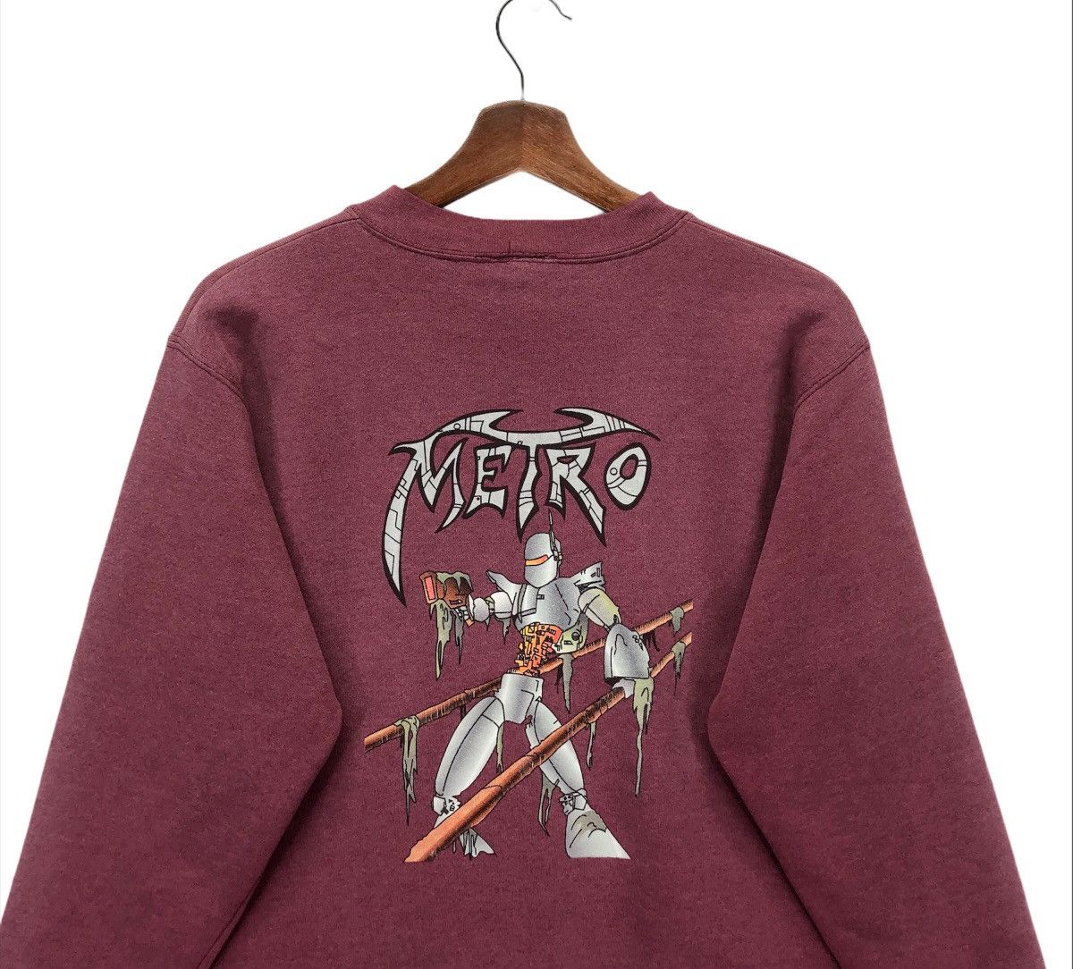 Anime × Vintage Vintage 80s Metro Robocop Cartoon Anime Size US M / EU 48-50 / 2 - 4 Thumbnail