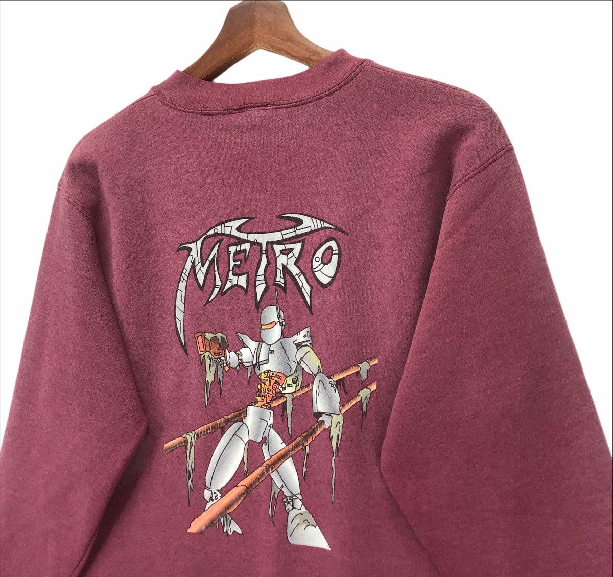 Anime × Vintage Vintage 80s Metro Robocop Cartoon Anime Size US M / EU 48-50 / 2 - 3 Thumbnail